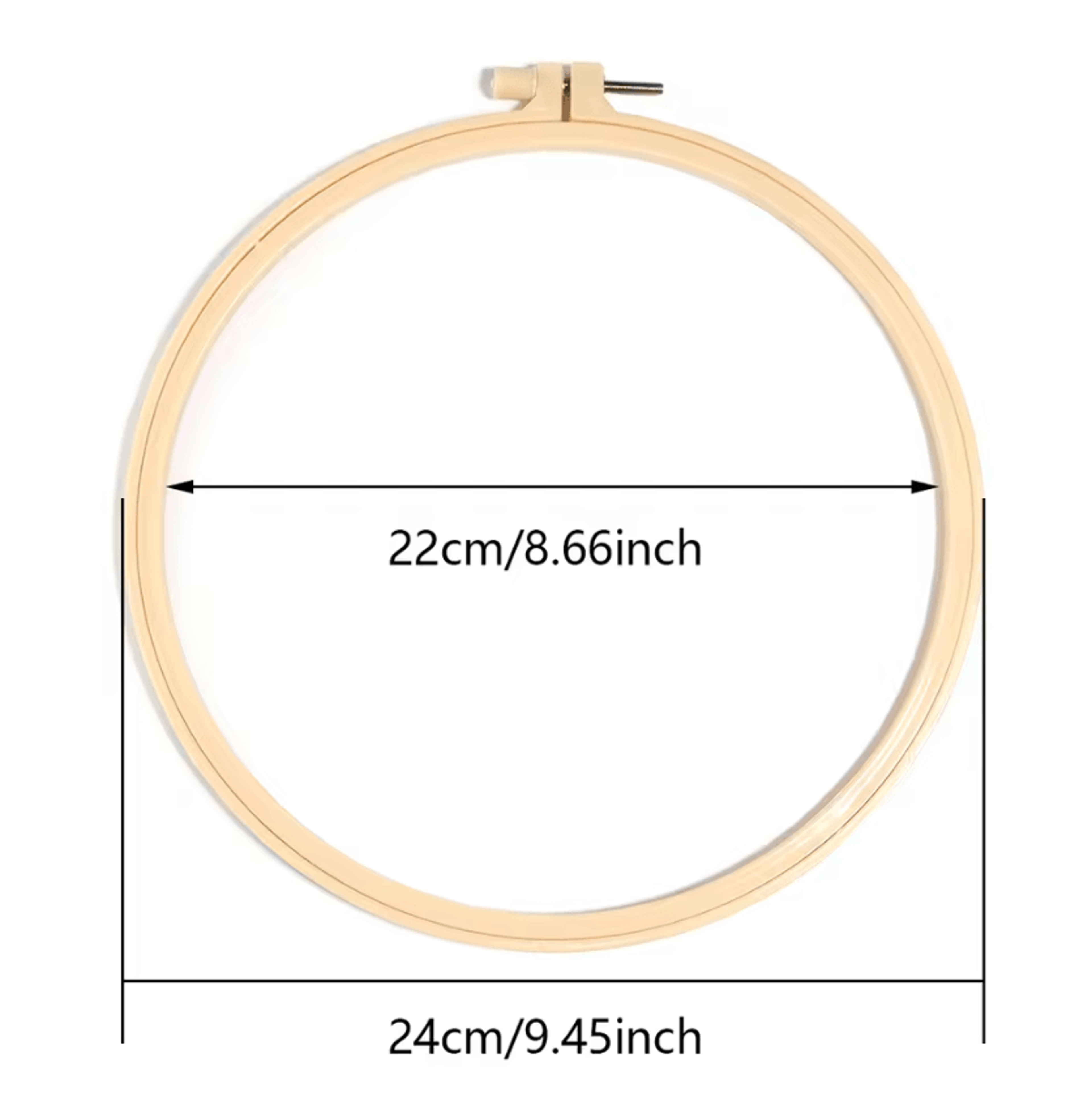 Adjustable Embroidery Hoop For Cross Stitch And Needlework 7327cm 3