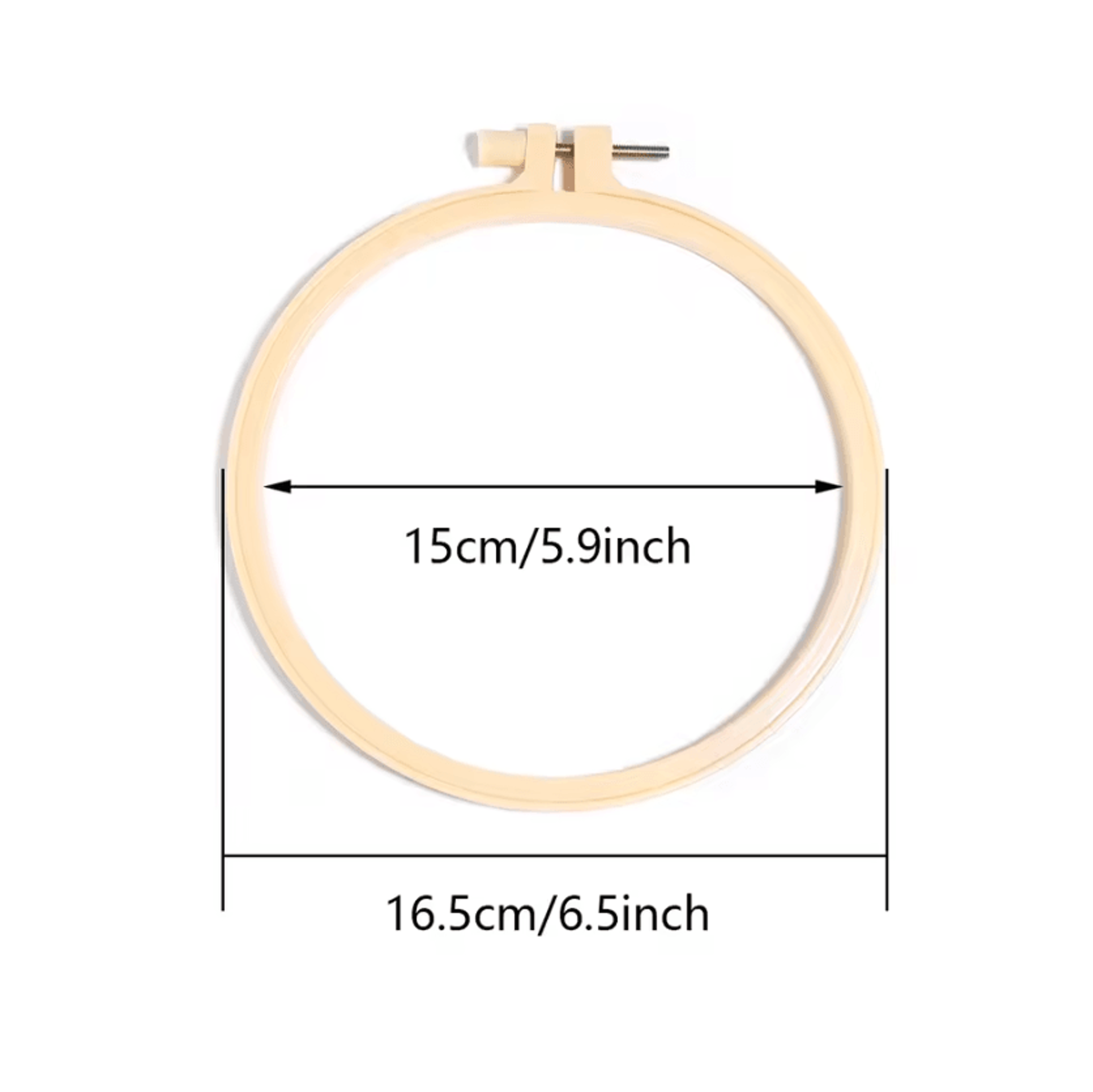 Adjustable Embroidery Hoop For Cross Stitch And Needlework 7327cm 5