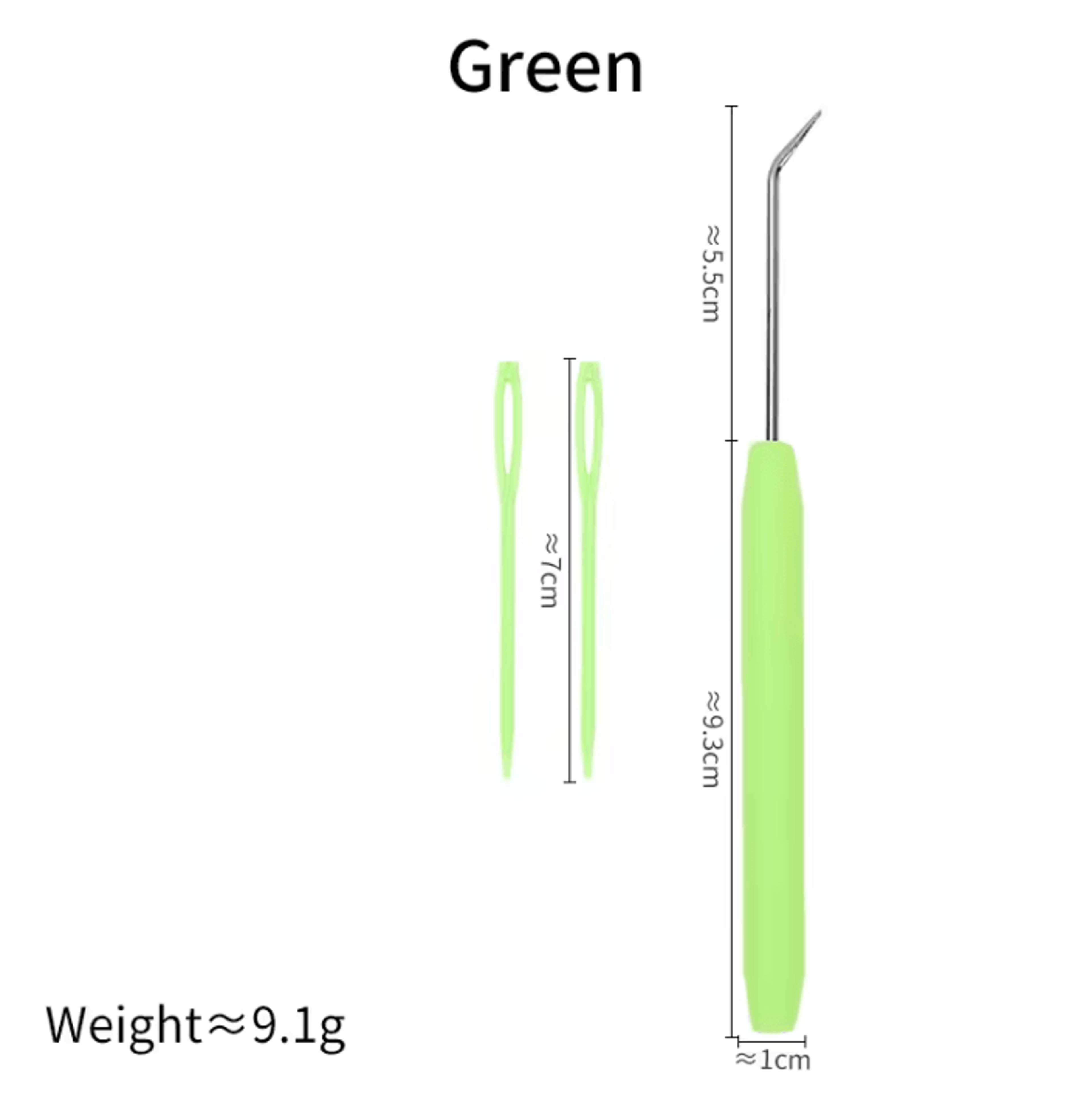 3Piece Loom Knitting Hook And Yarn Needle Set 2