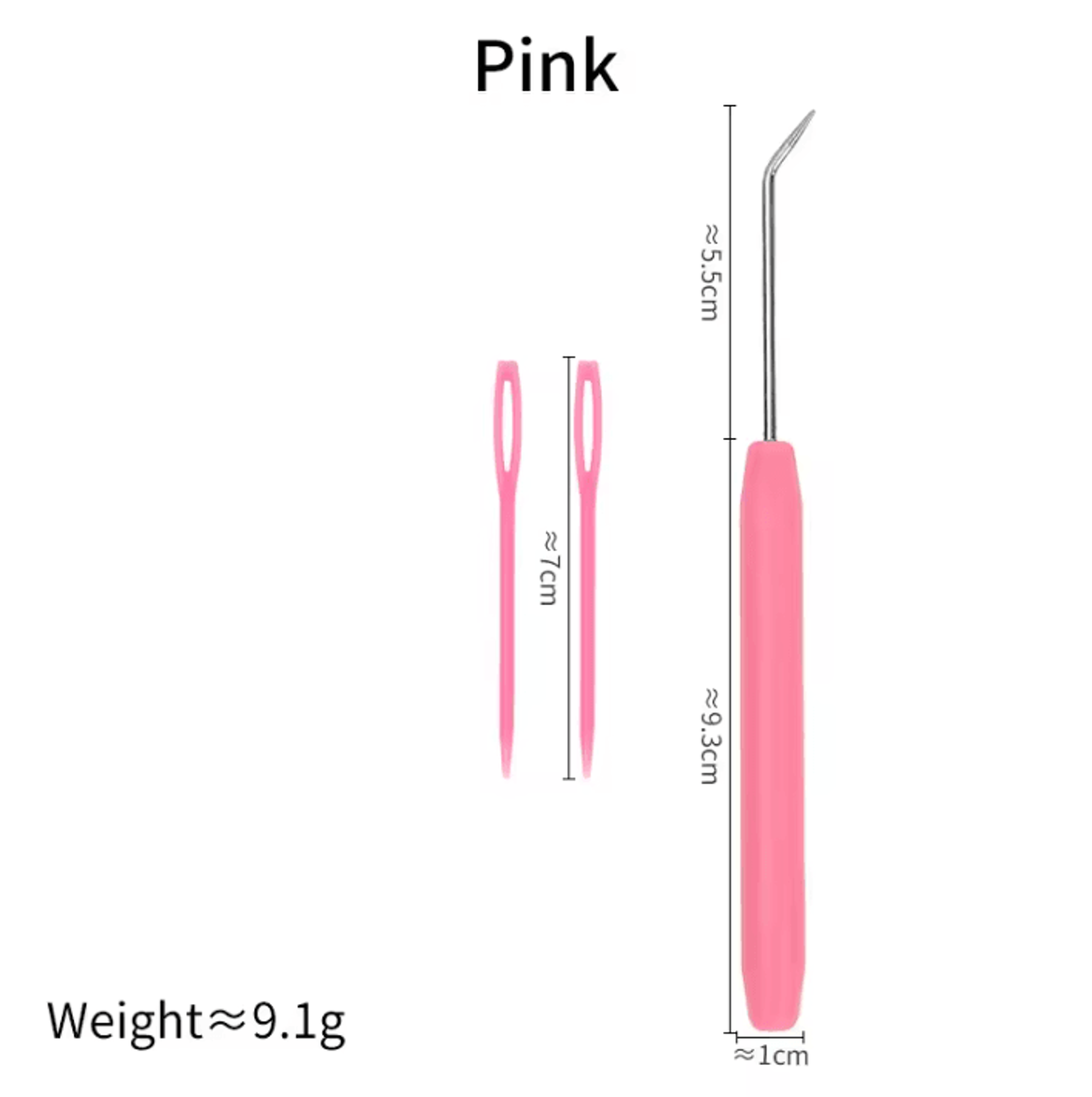 3Piece Loom Knitting Hook And Yarn Needle Set 3