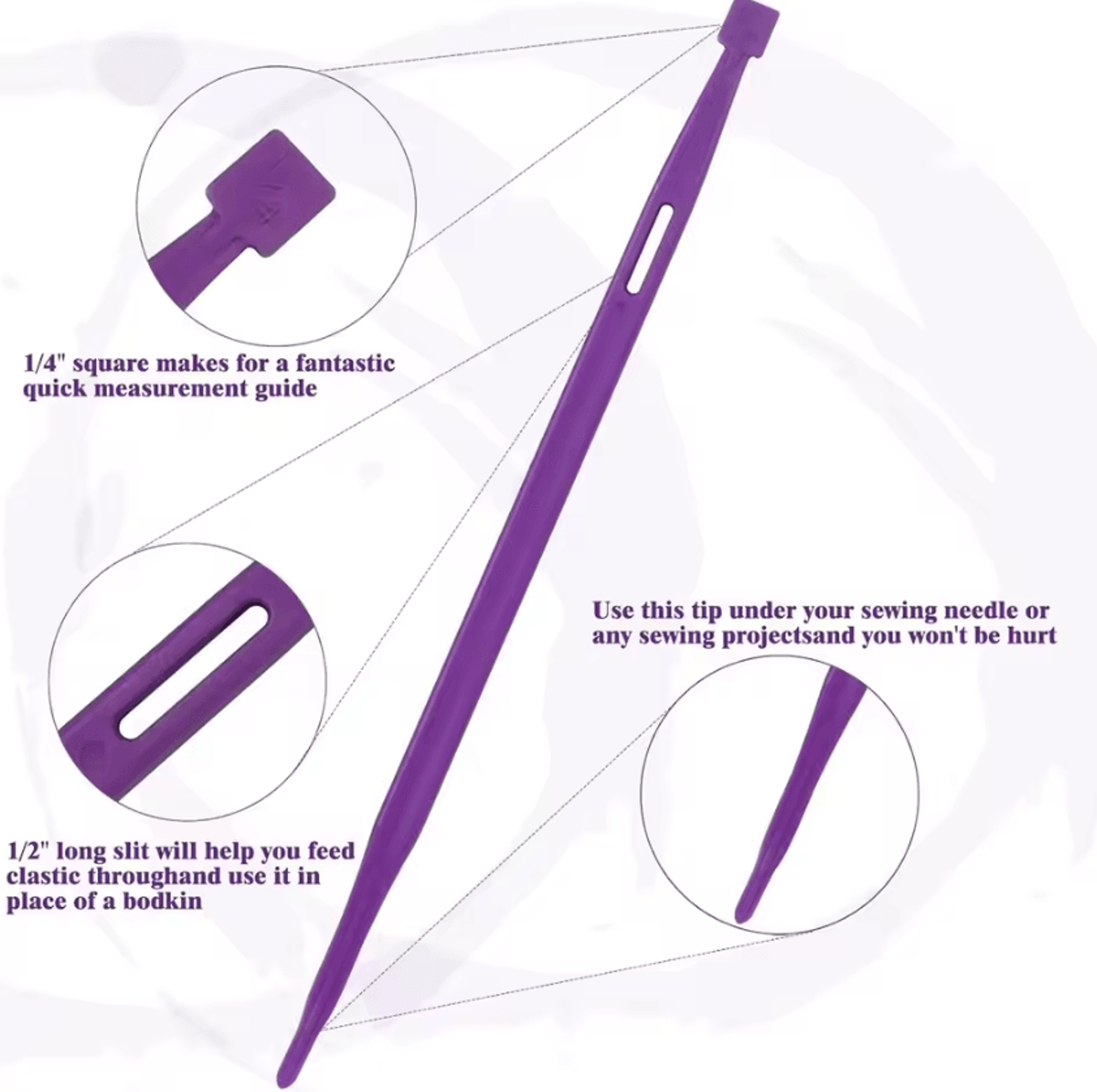 5Piece Elastic Band And Drawstring Threading Tool Set 1
