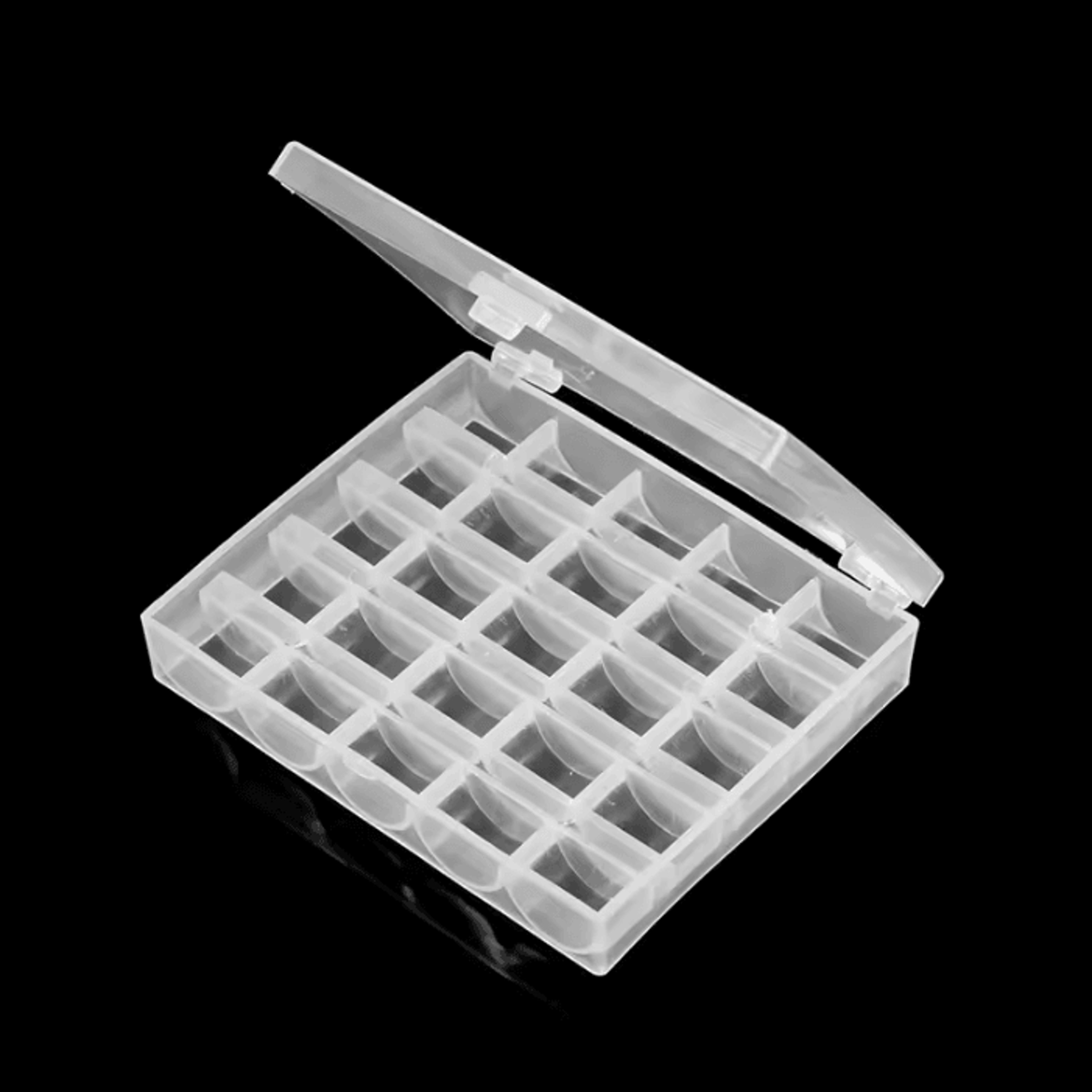 25Slot Sewing Machine Bobbin Storage Box 4