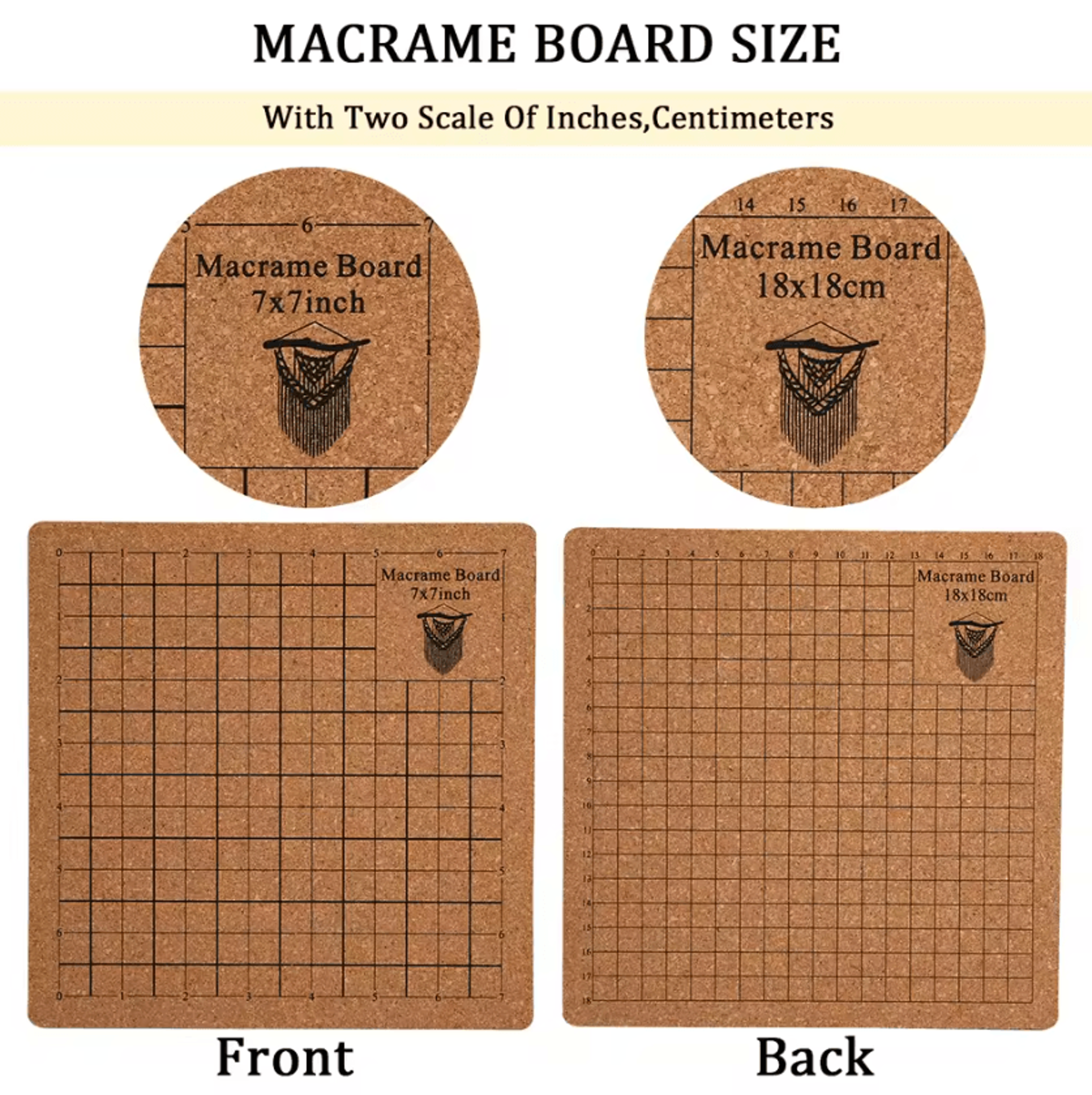 11x15 Inch DoubleSided Macrame Braiding Board For Jewelry Making 2