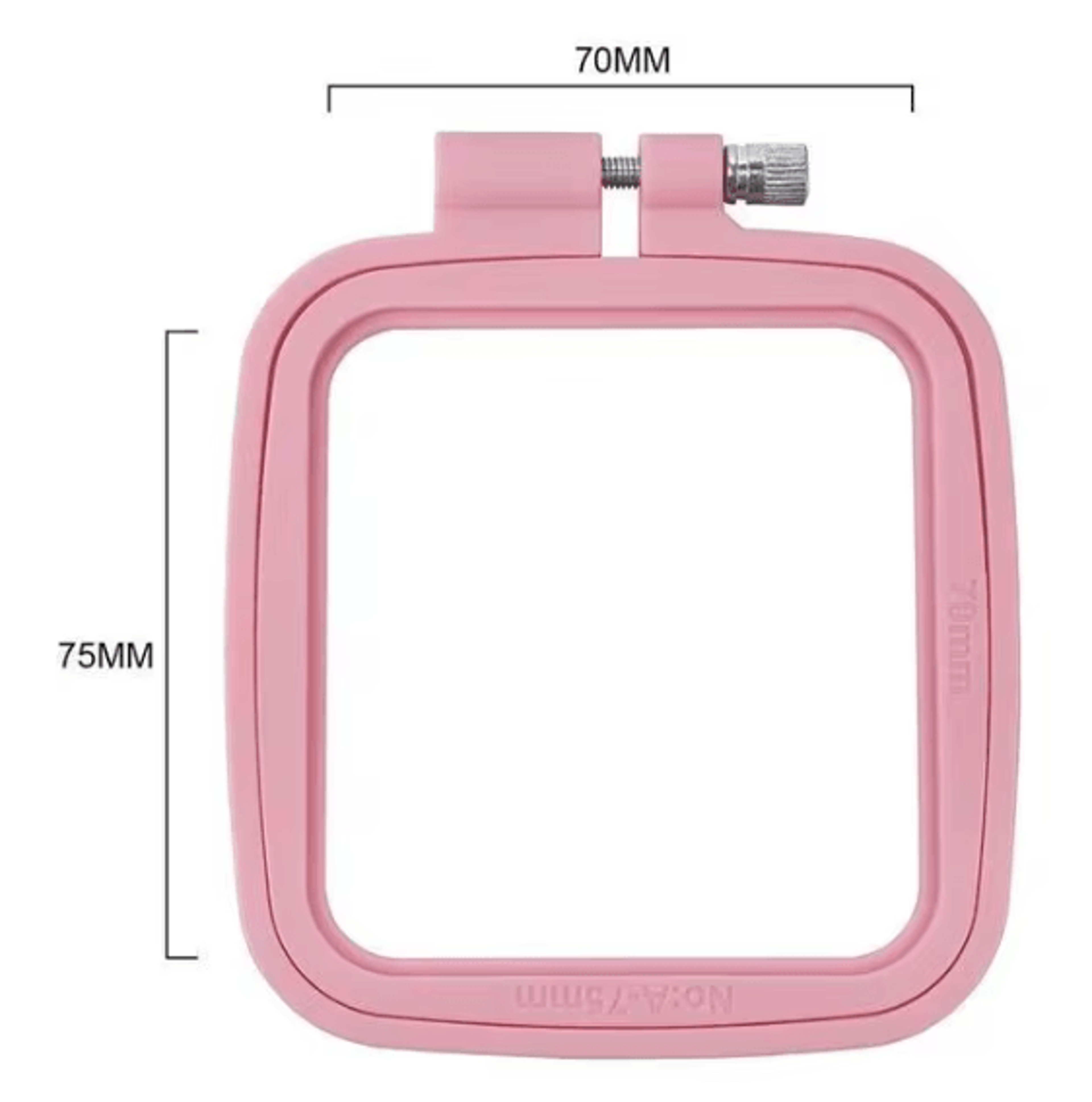 5Piece Adjustable Square Embroidery Hoop Set For Cross Stitch  Needlework 3