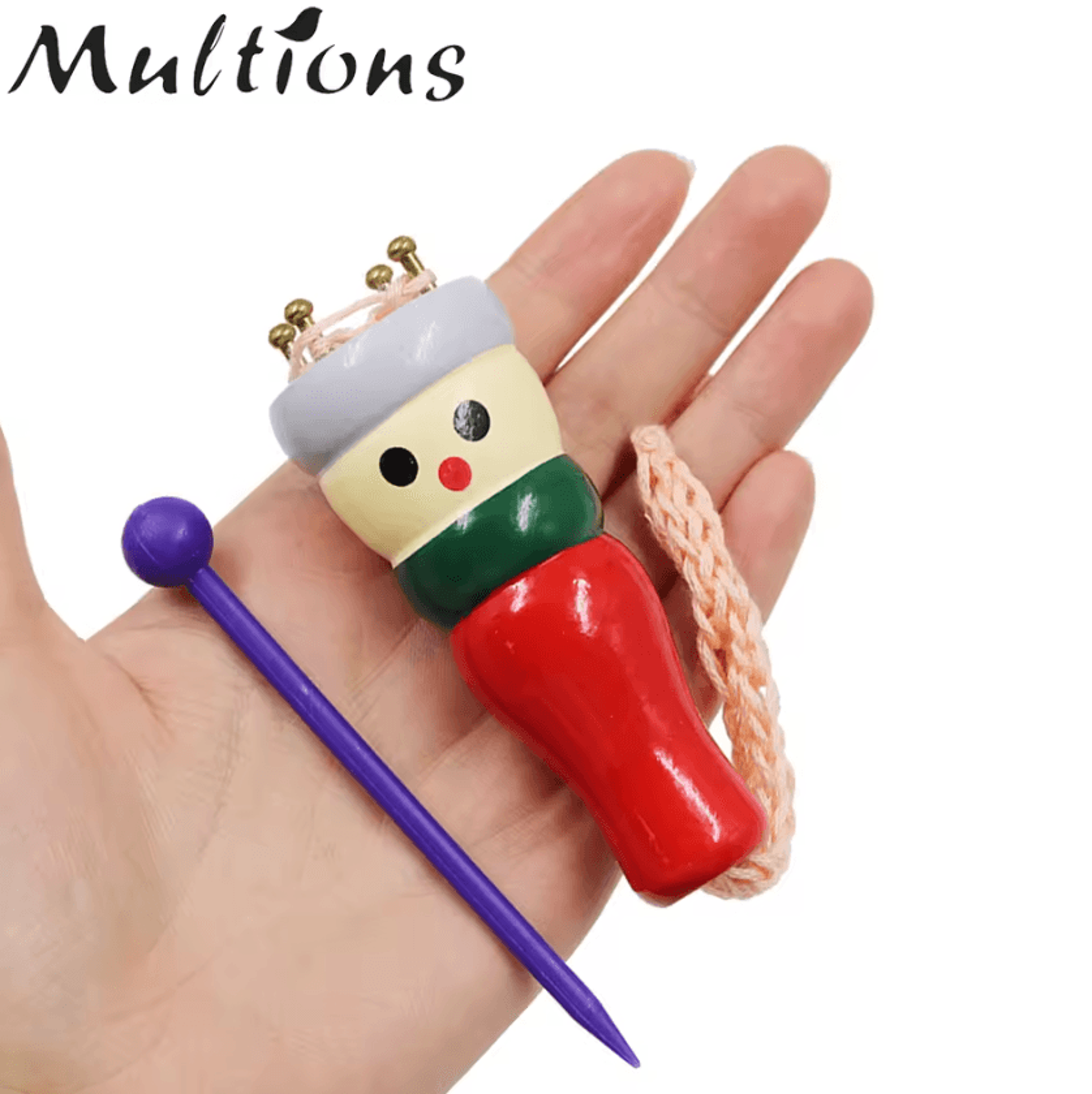Wooden French Knitting Doll Spool For Yarn Cord  DIY Crafts 1