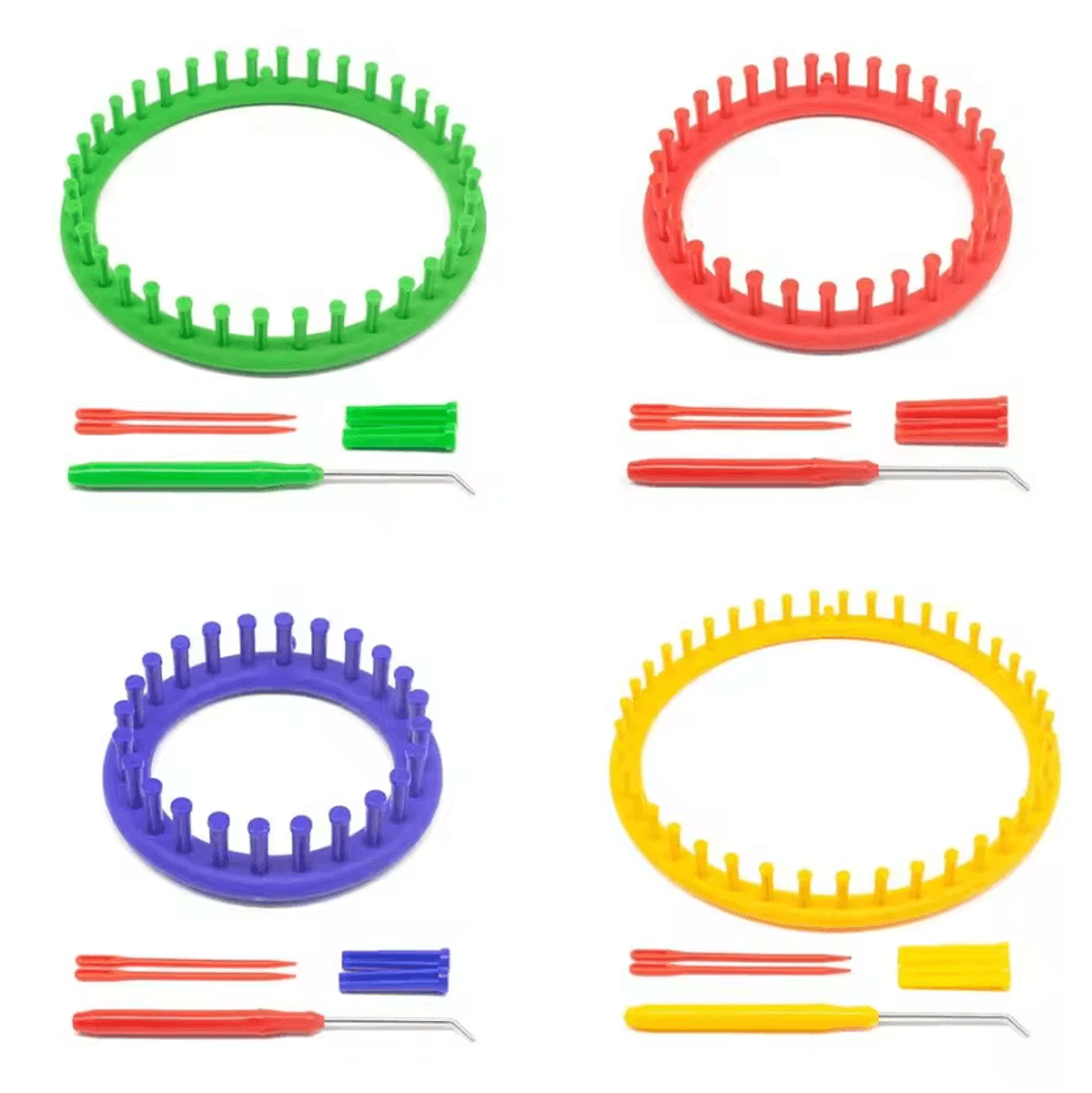 DIY Round Knitting Loom For Hats Scarves  Yarn Crafts 0