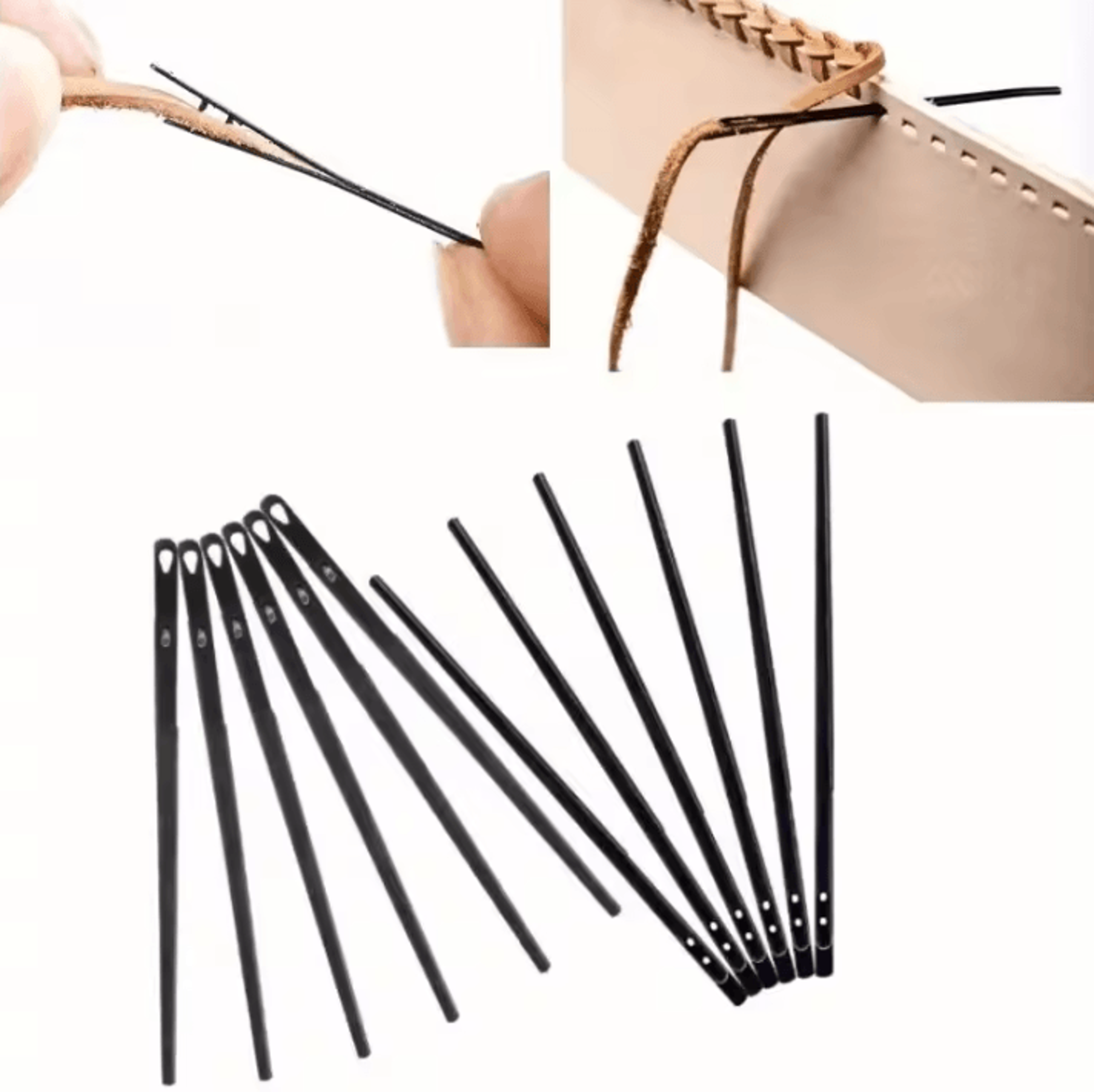 6Piece Leather Lacing Needle Set For Hand Sewing  Leathercraft 0