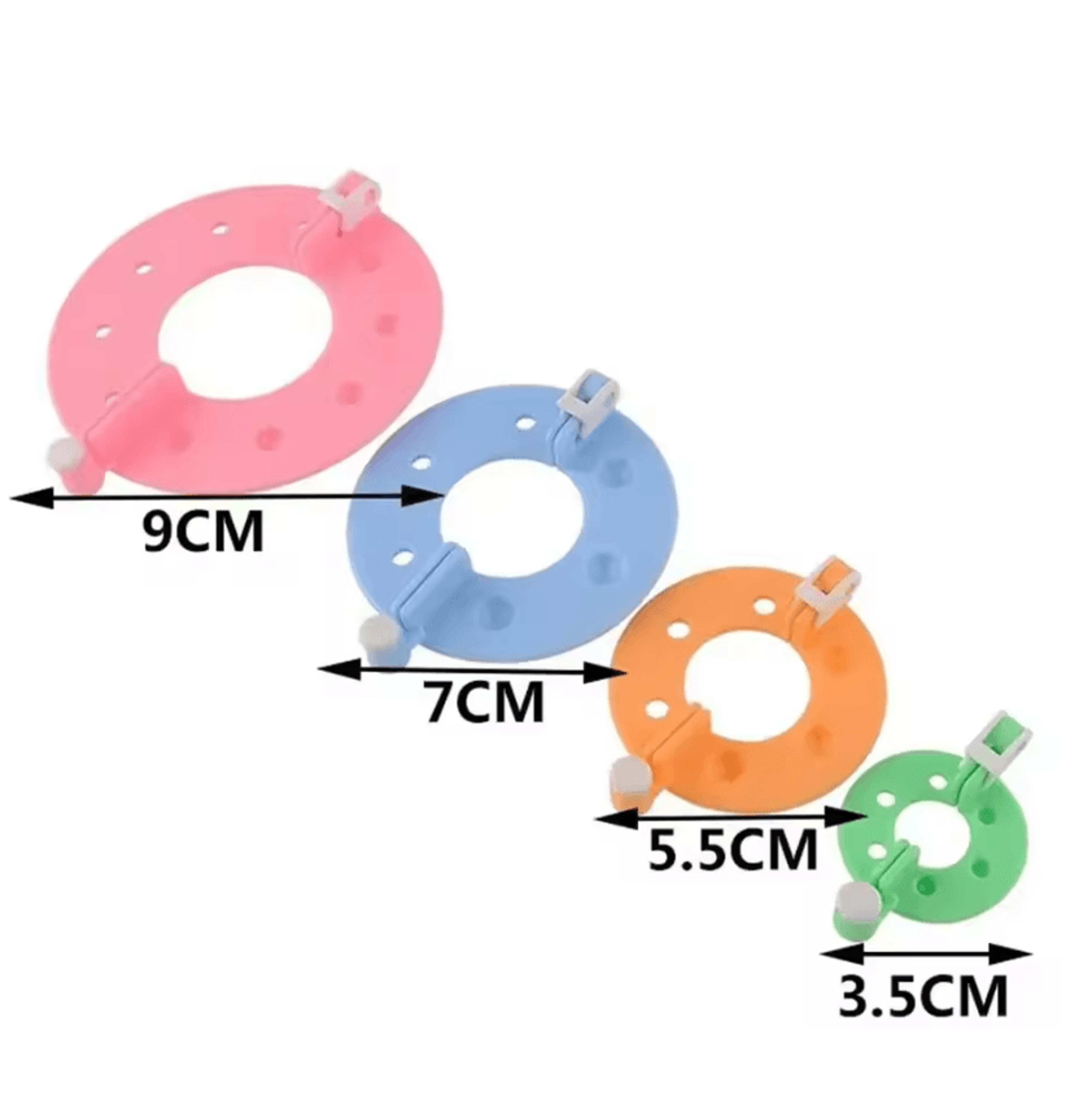 8Piece Pom Pom Maker Set For Yarn Crafts 1