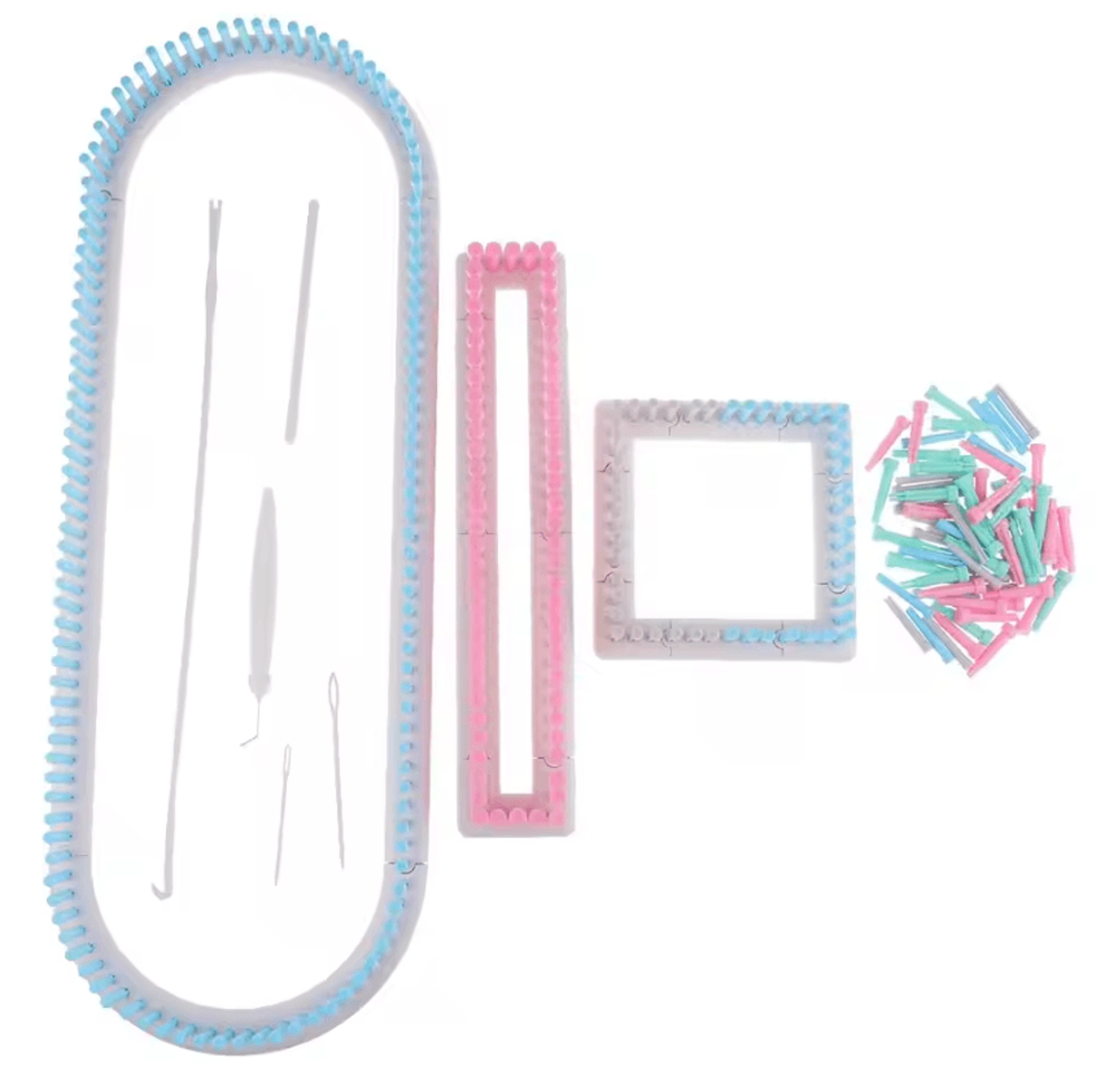 Long Knitting Loom Set For Scarves Hats And Blankets 4