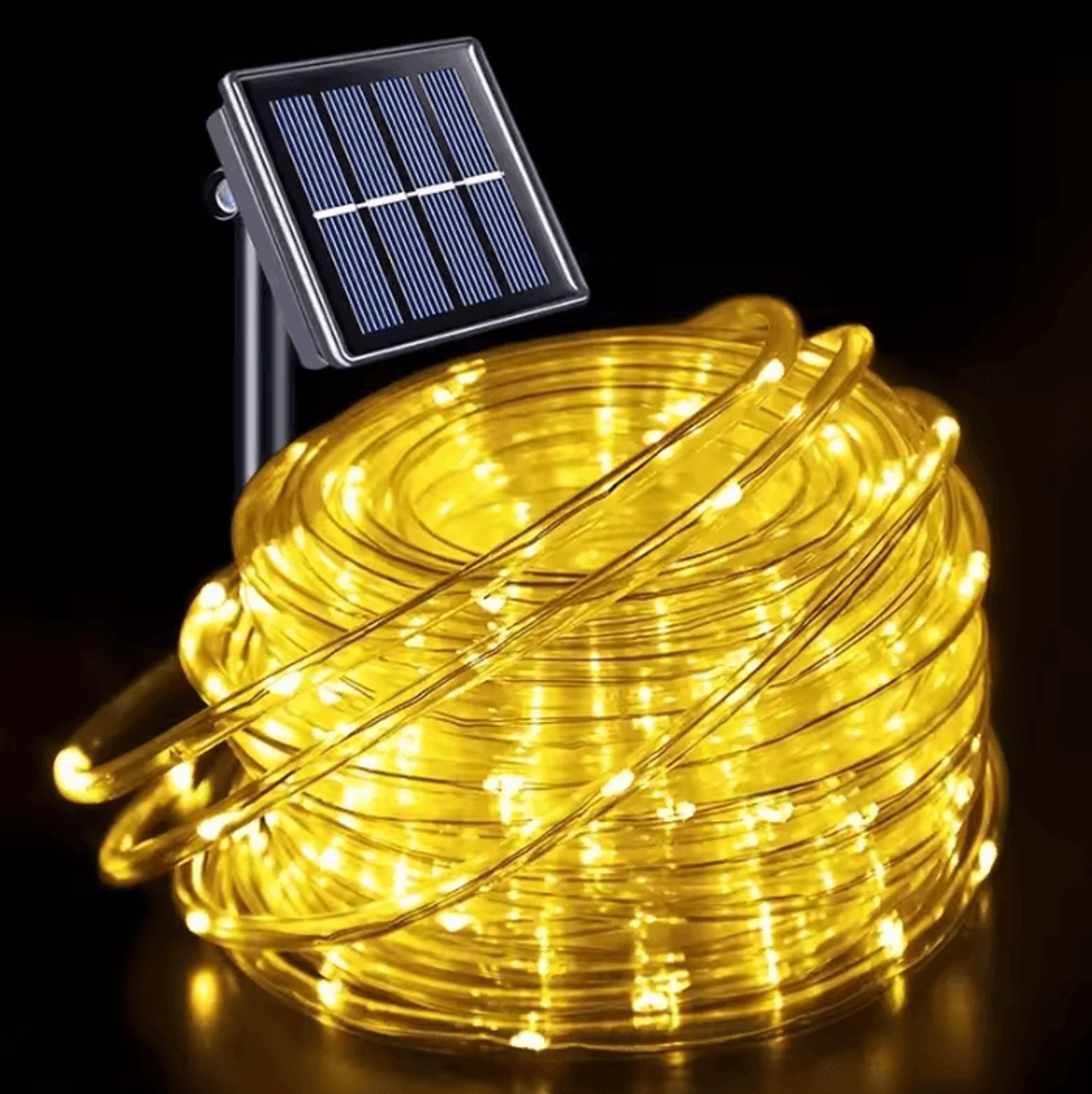Solar LED Rope String Lights With 8 Lighting Modes 3