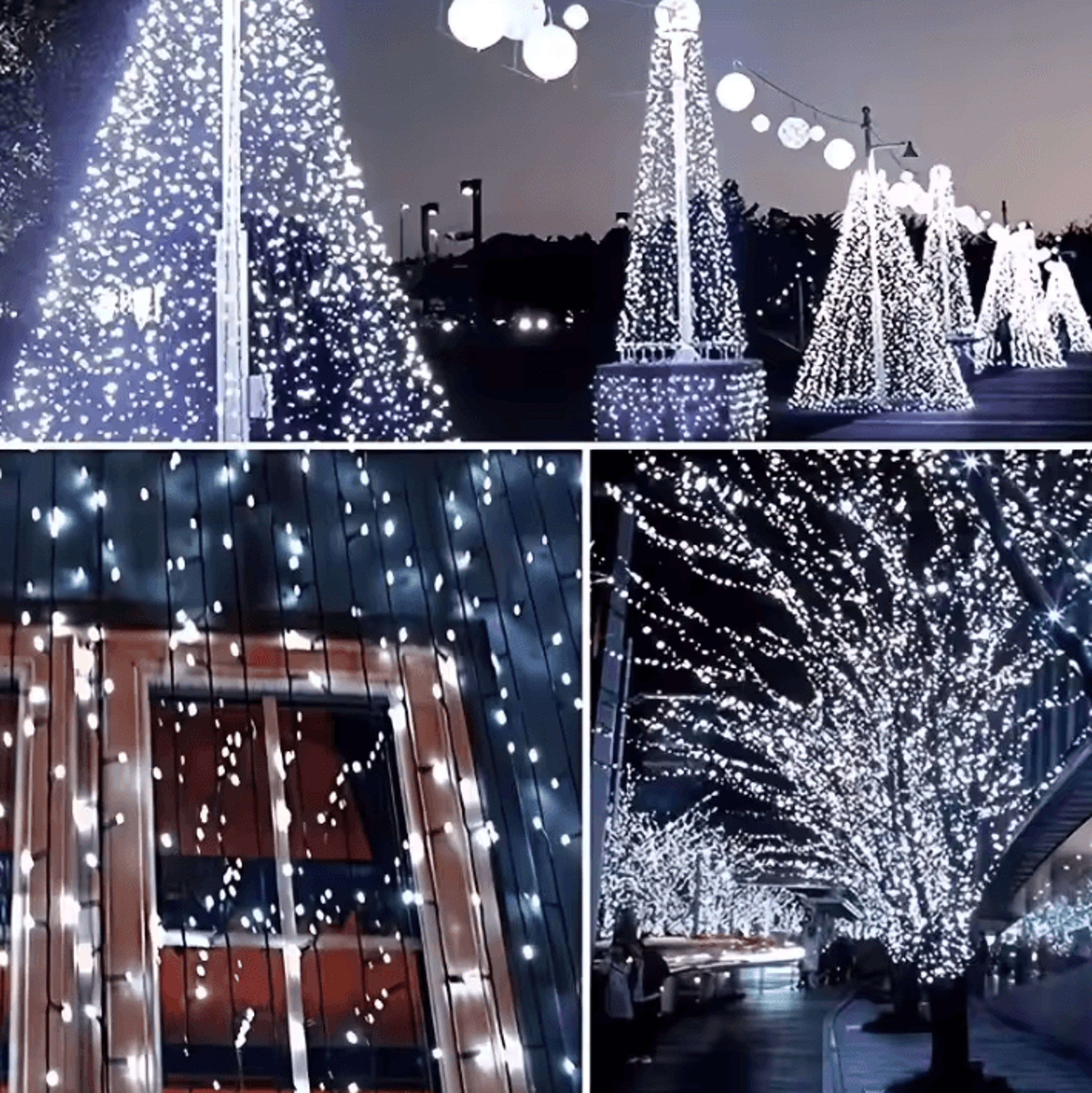 12M 100 LED Solar Fairy String Lights 3