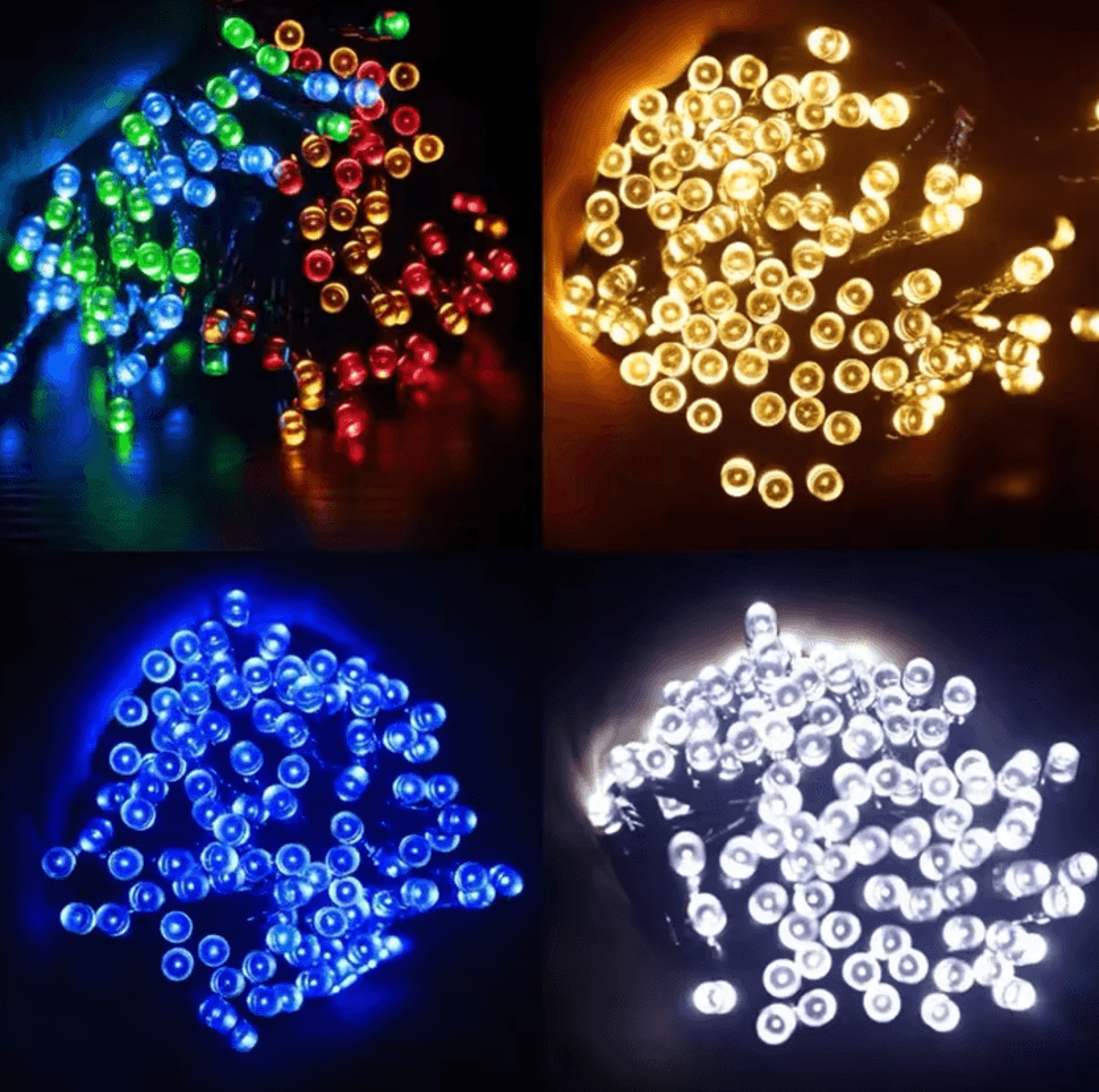 Solar Fairy String Lights With 8 Lighting Modes 1