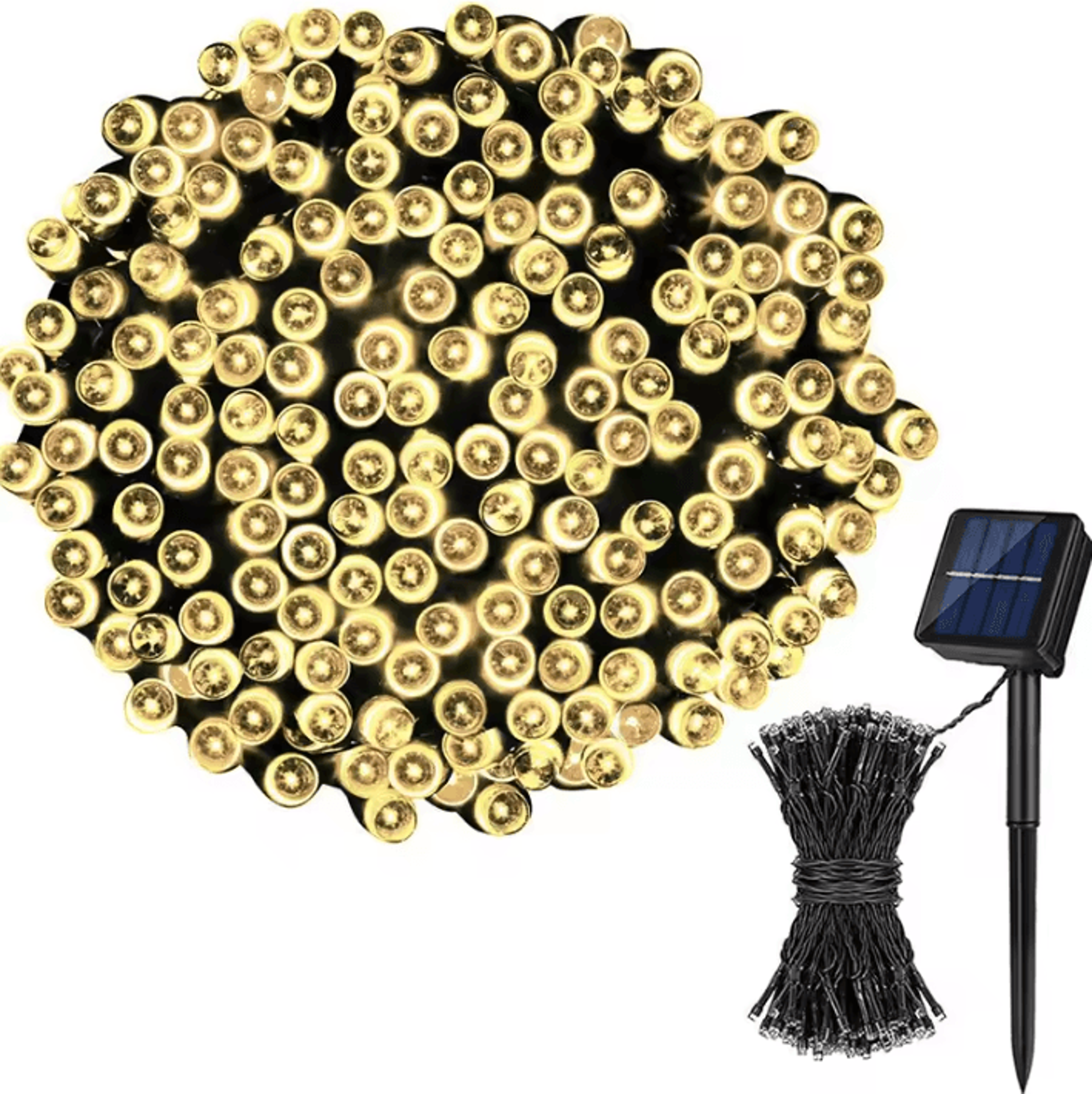Solar Fairy String Lights With 8 Lighting Modes 6