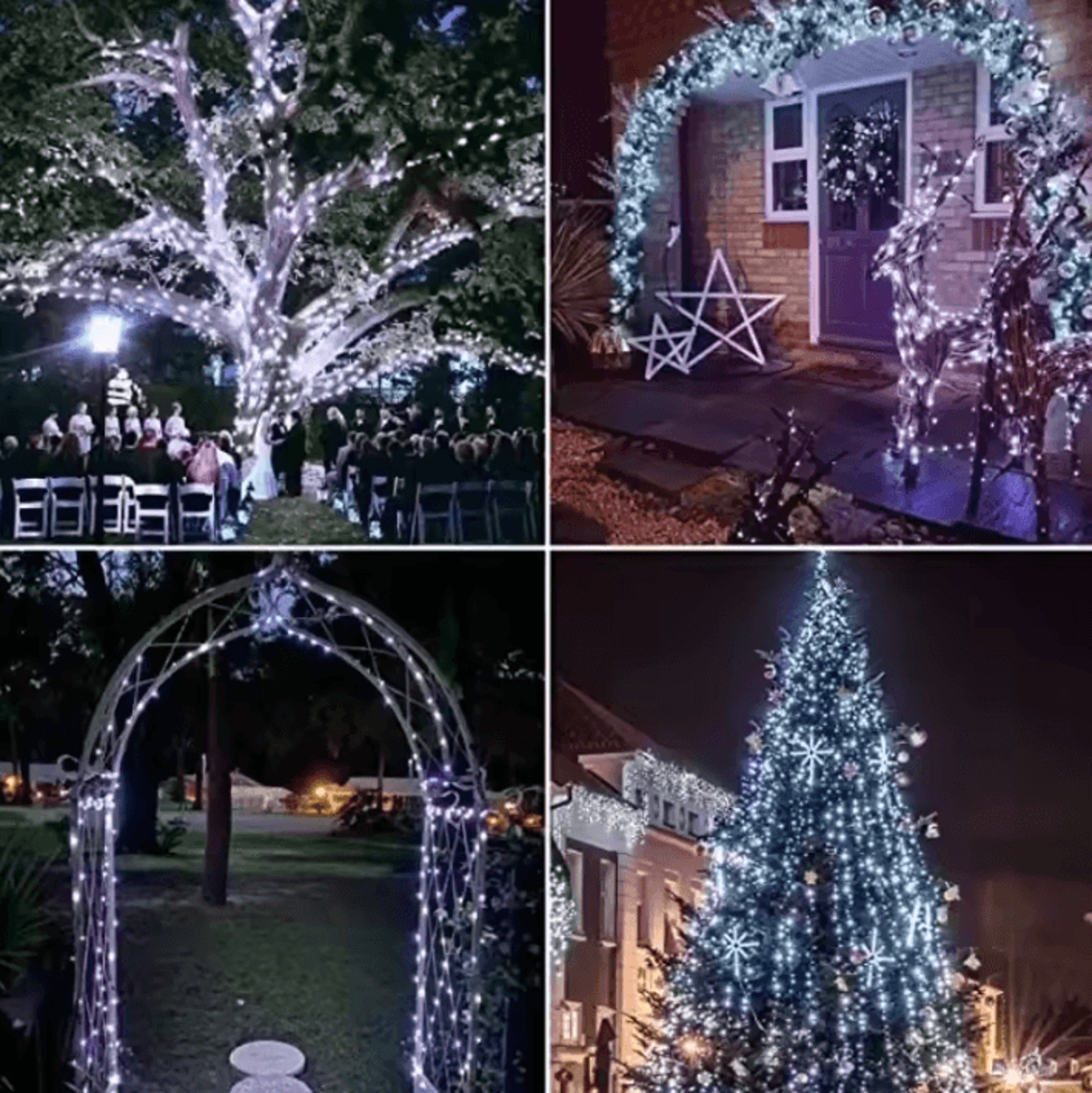 Solar LED Fairy String Lights 7M 12M 22M 32M 3