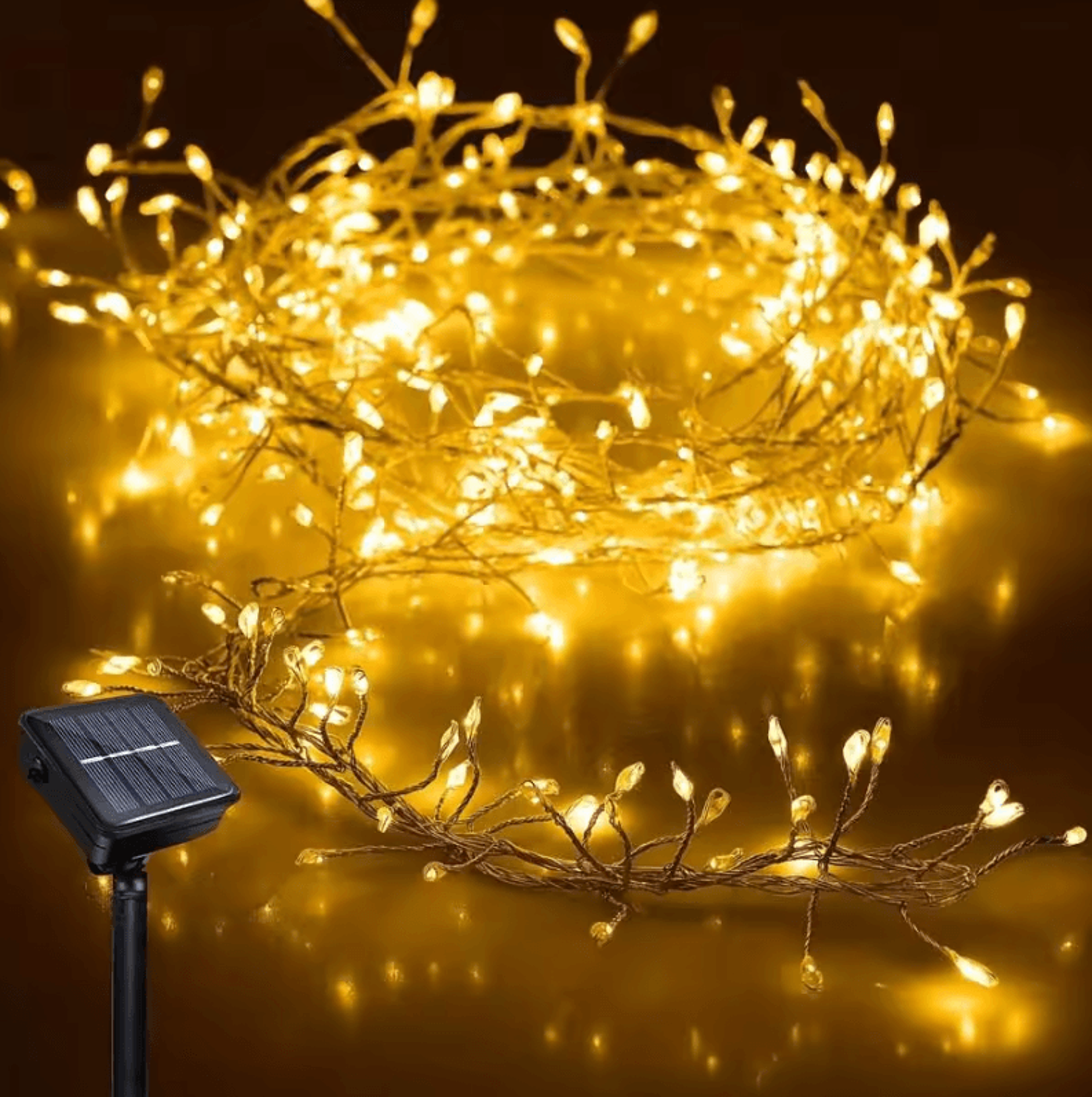 Solar Firecracker Fairy String Lights With 8 Lighting Modes 3
