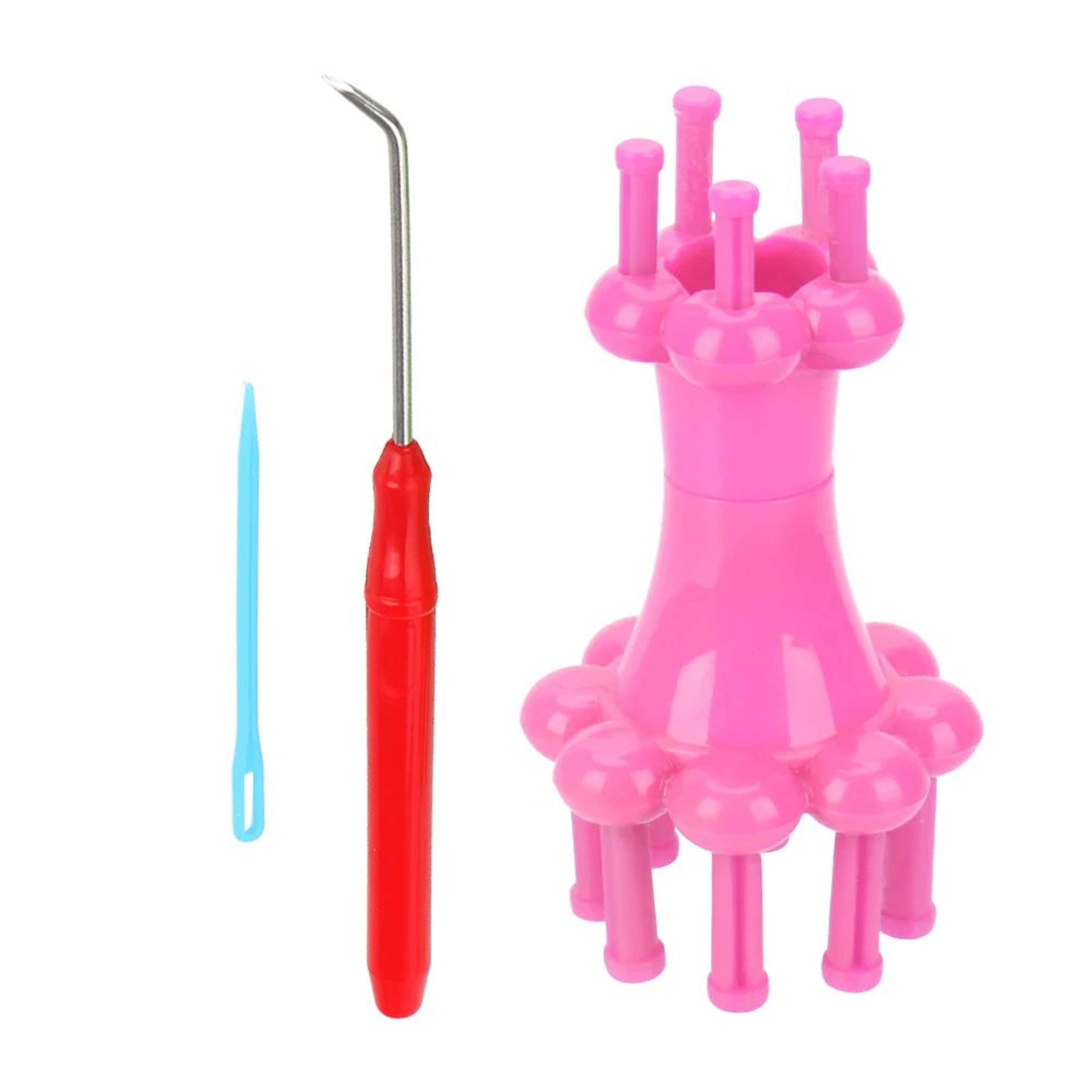 DoubleHead Spool Knitter Loom For DIY Yarn Weaving 3