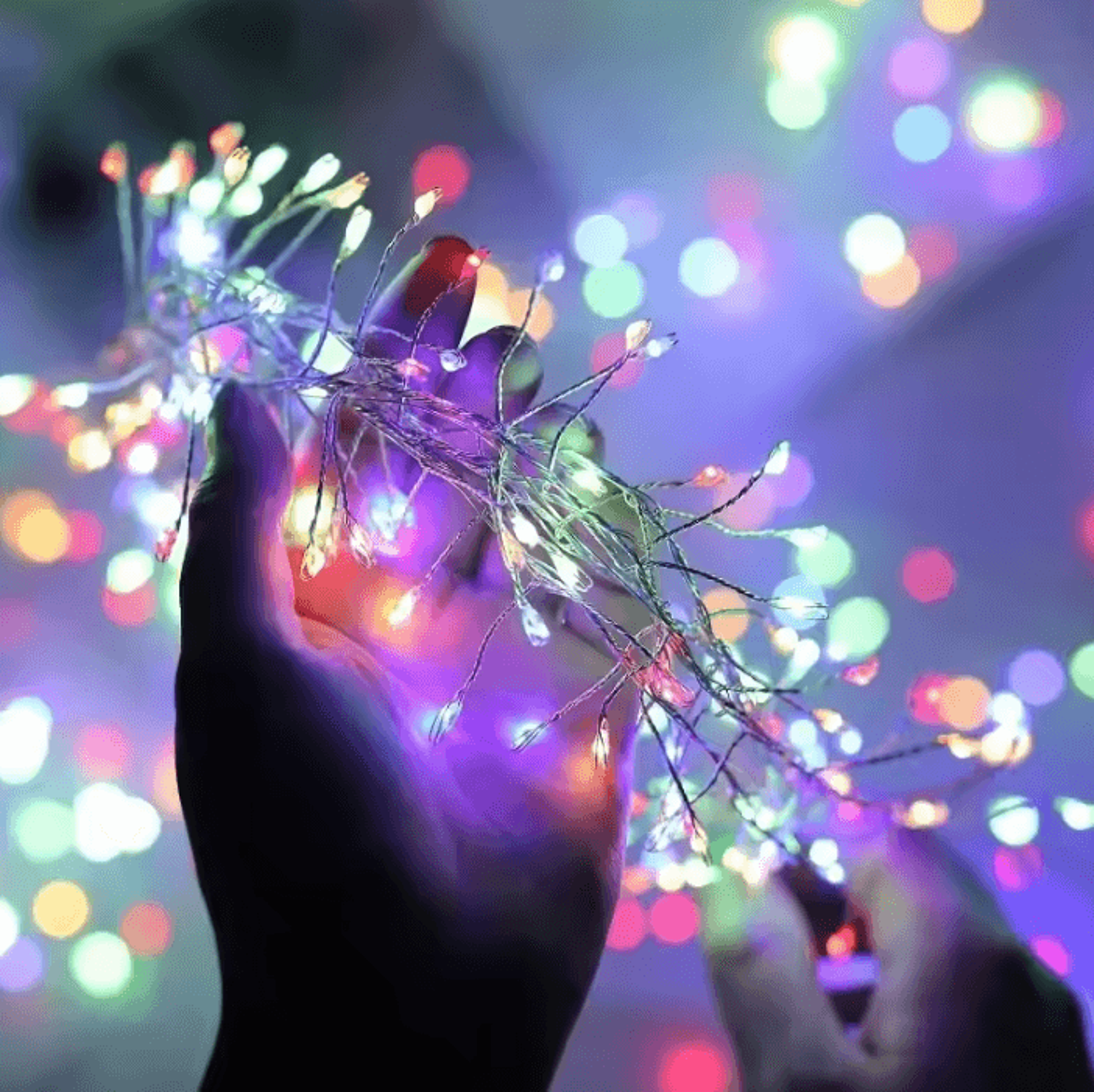 USB Firecracker Fairy String Lights With Remote Control 1