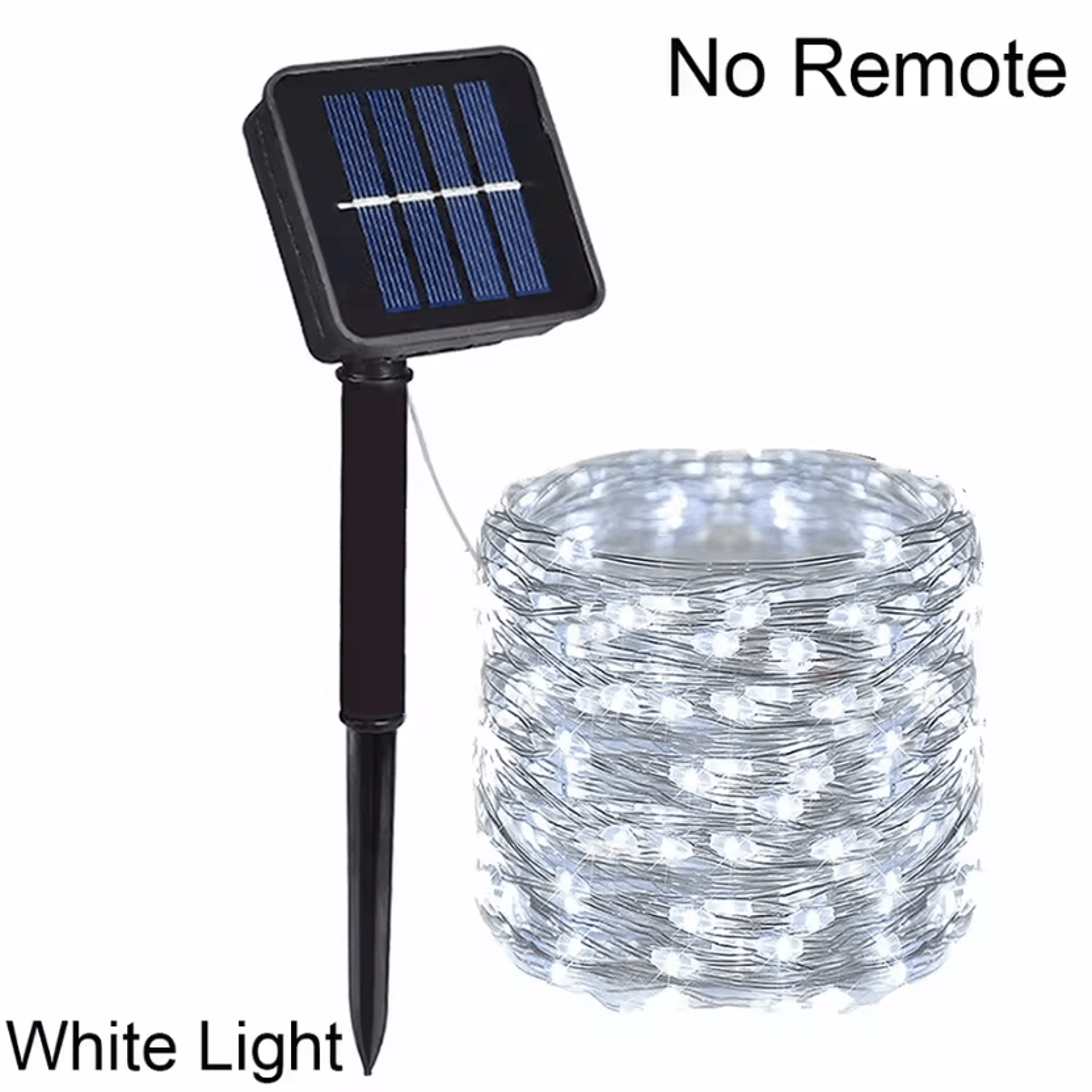 100M Solar Fairy String Lights With Remote Control 8