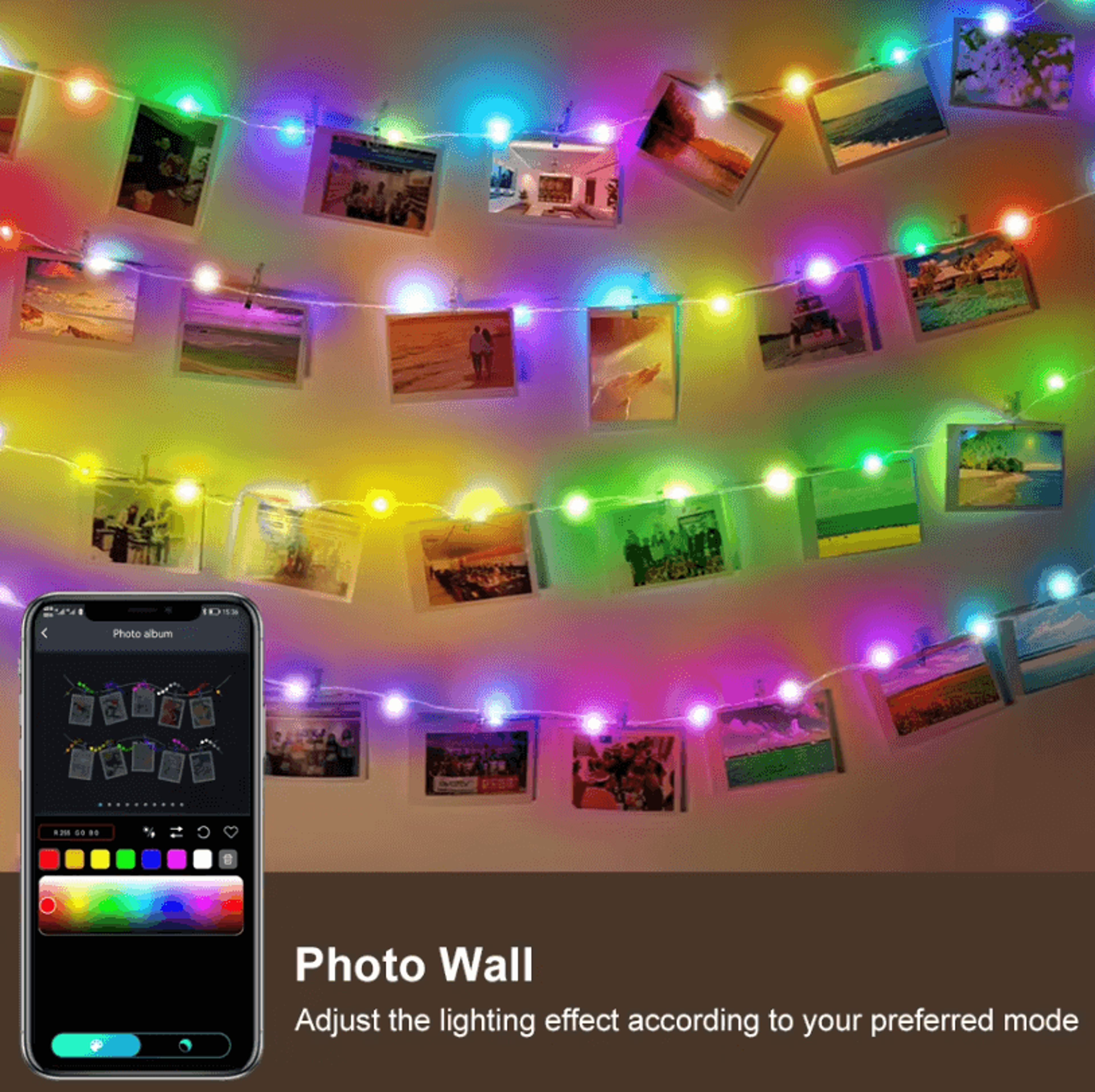 Smart Bluetooth USB Fairy String Lights For Home And Party Decor 1