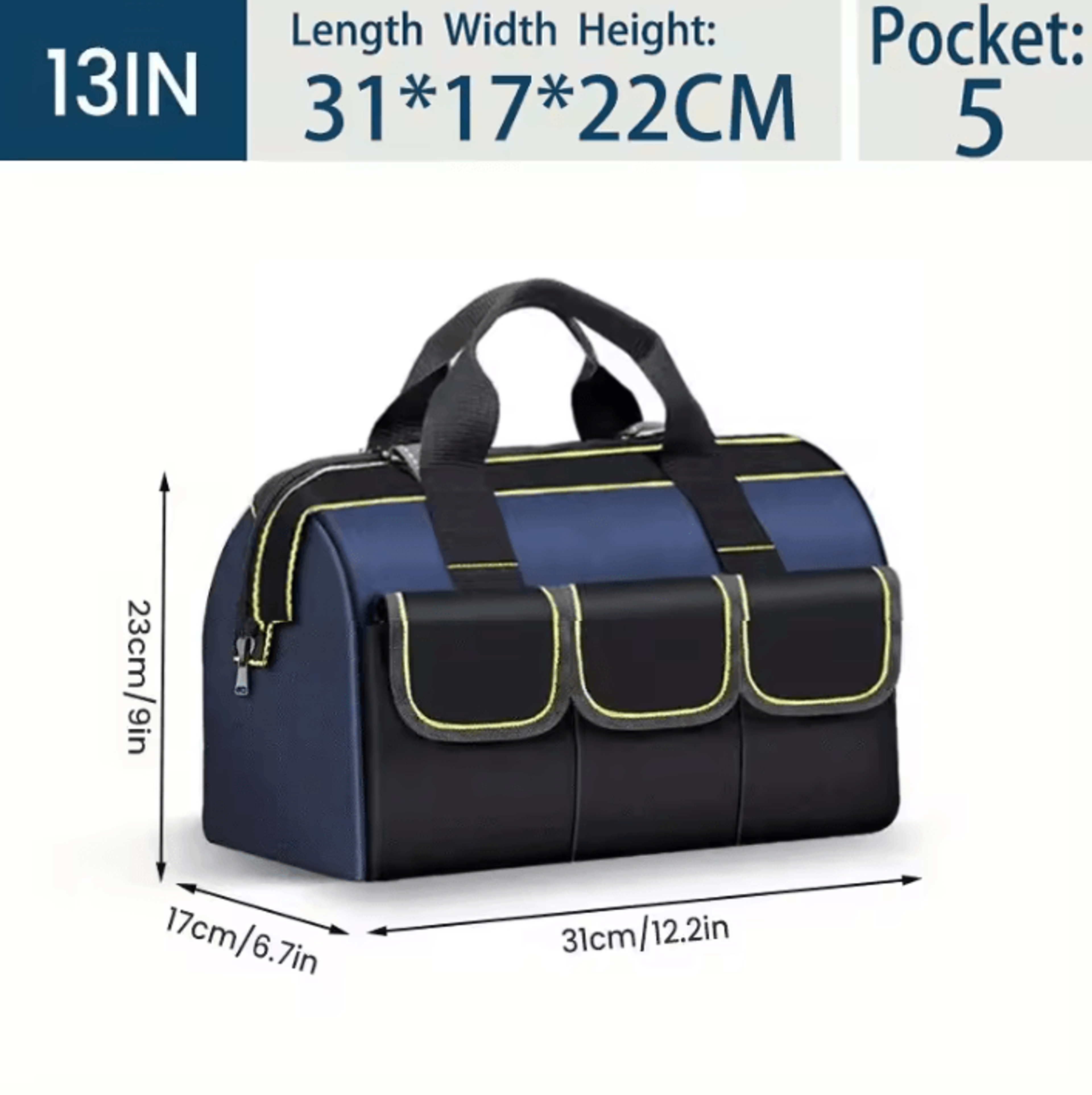Heavy Duty Waterproof Multi Pocket Tool Bag 2