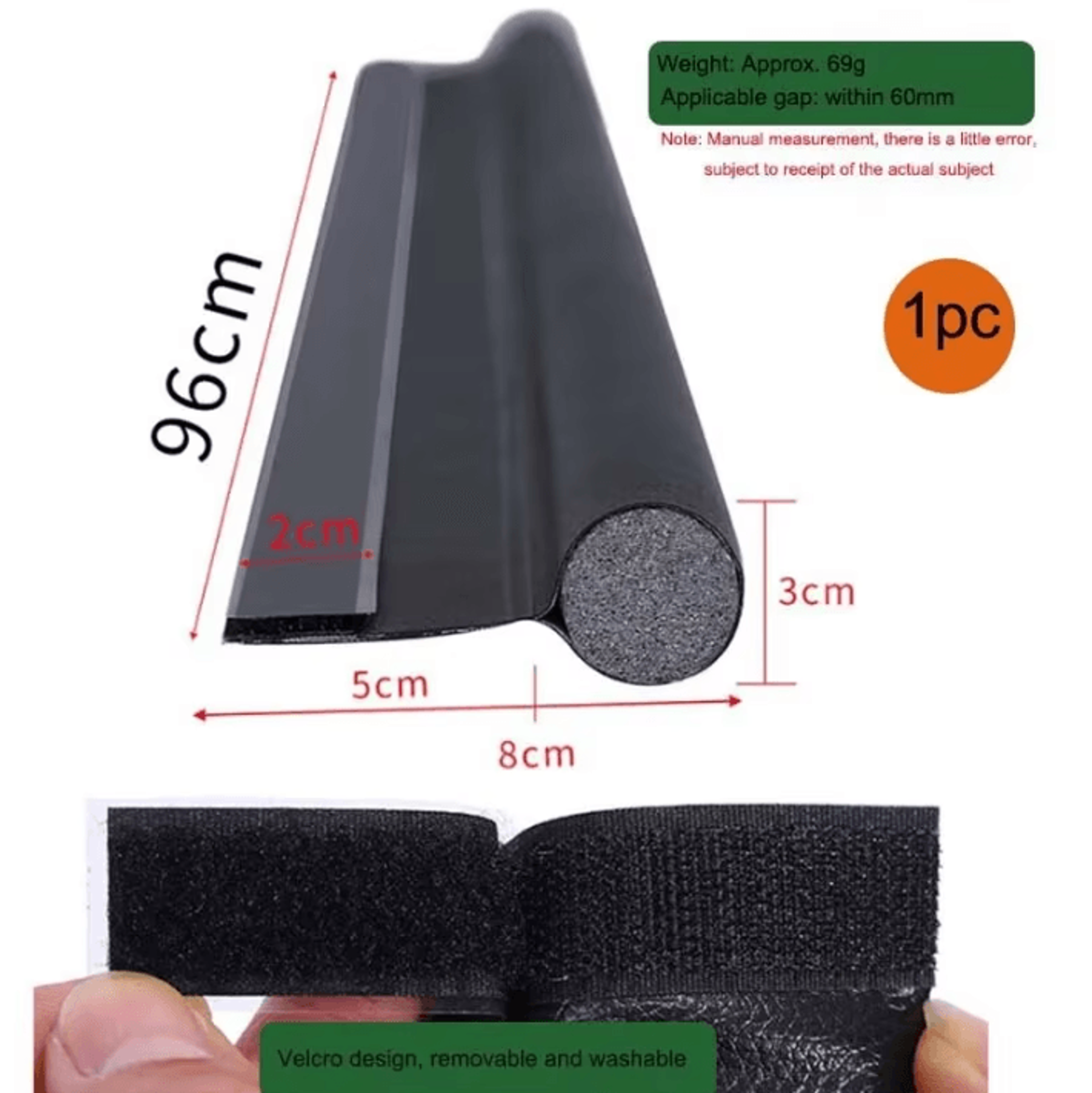 Adjustable Door Bottom Draft Stopper Seal 1