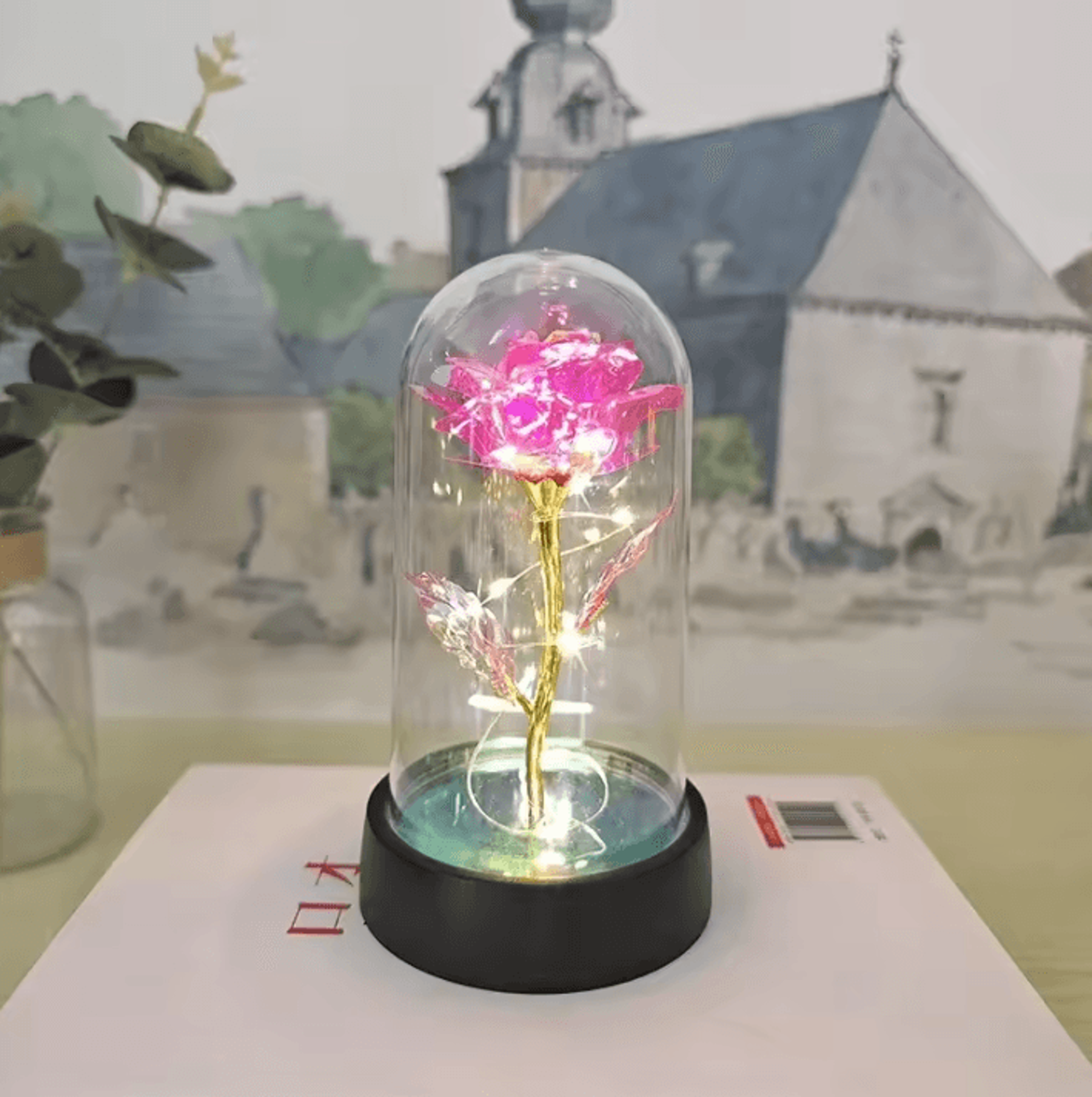 Eternal Rose LED Light Romantic Gift 4