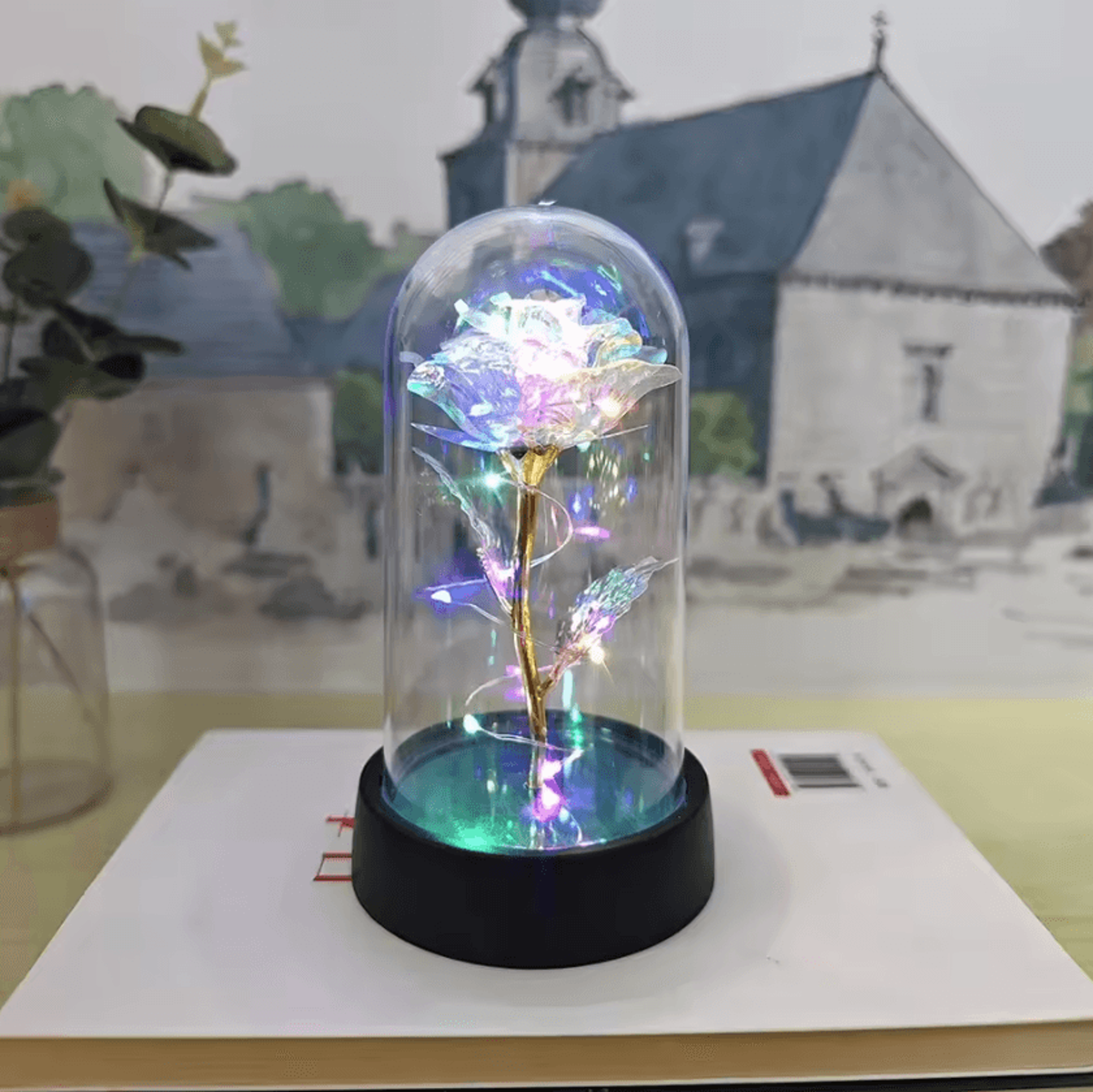 Eternal Rose LED Light Romantic Gift 6