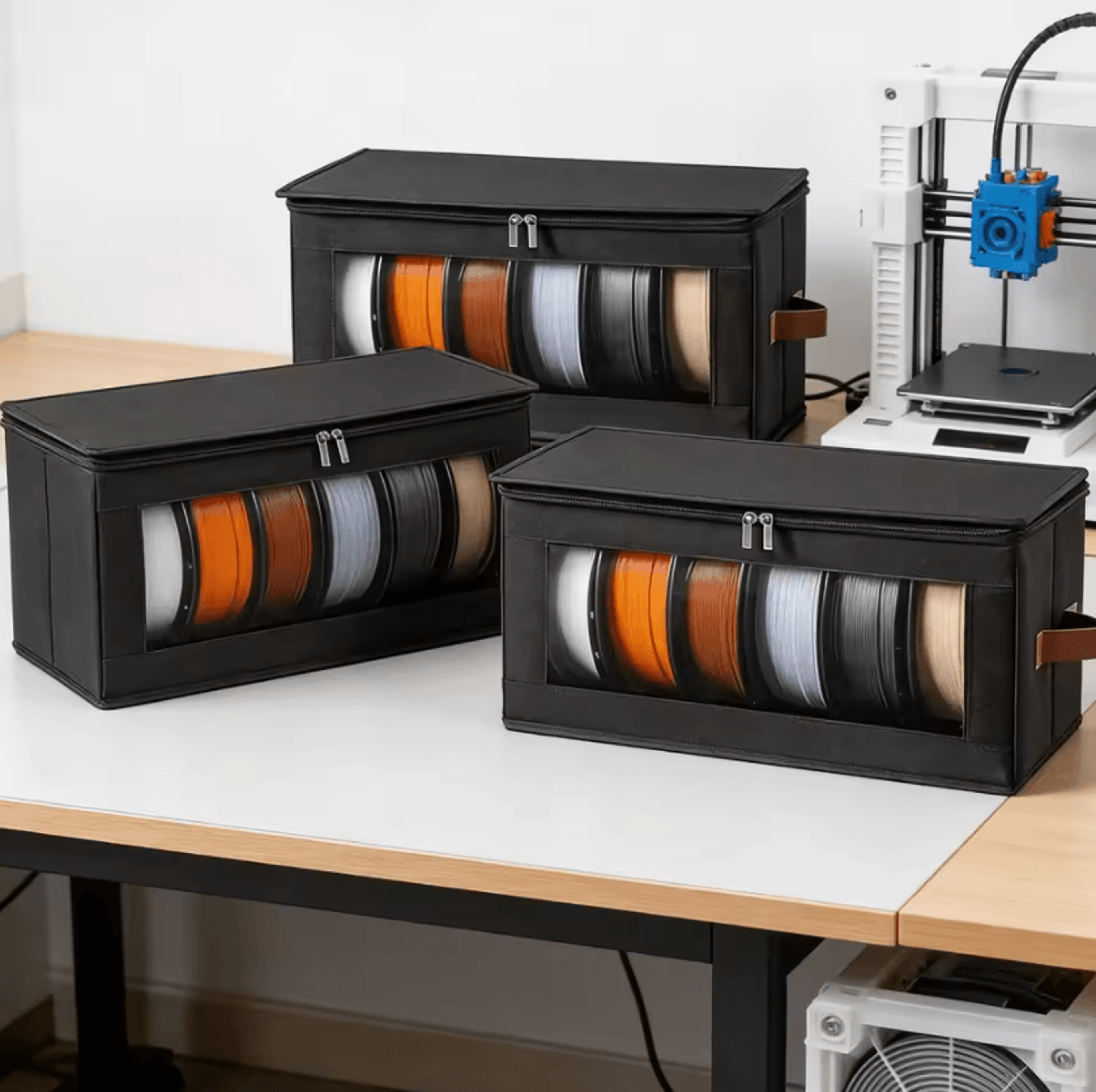 3D Printer Filament Storage Bag And Spool Organizer 1