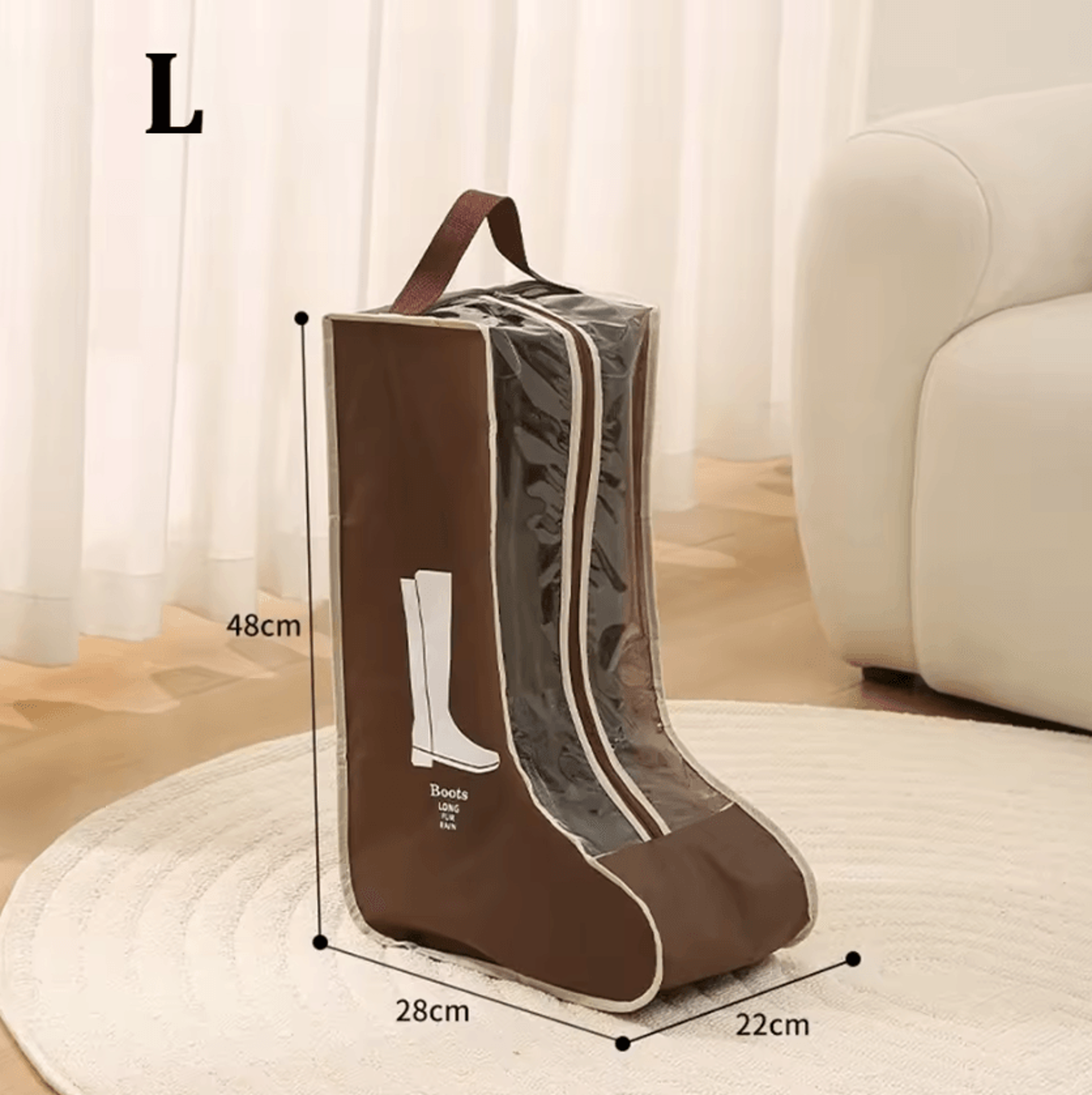 Portable Tall Boots Storage And Protector Bag 3