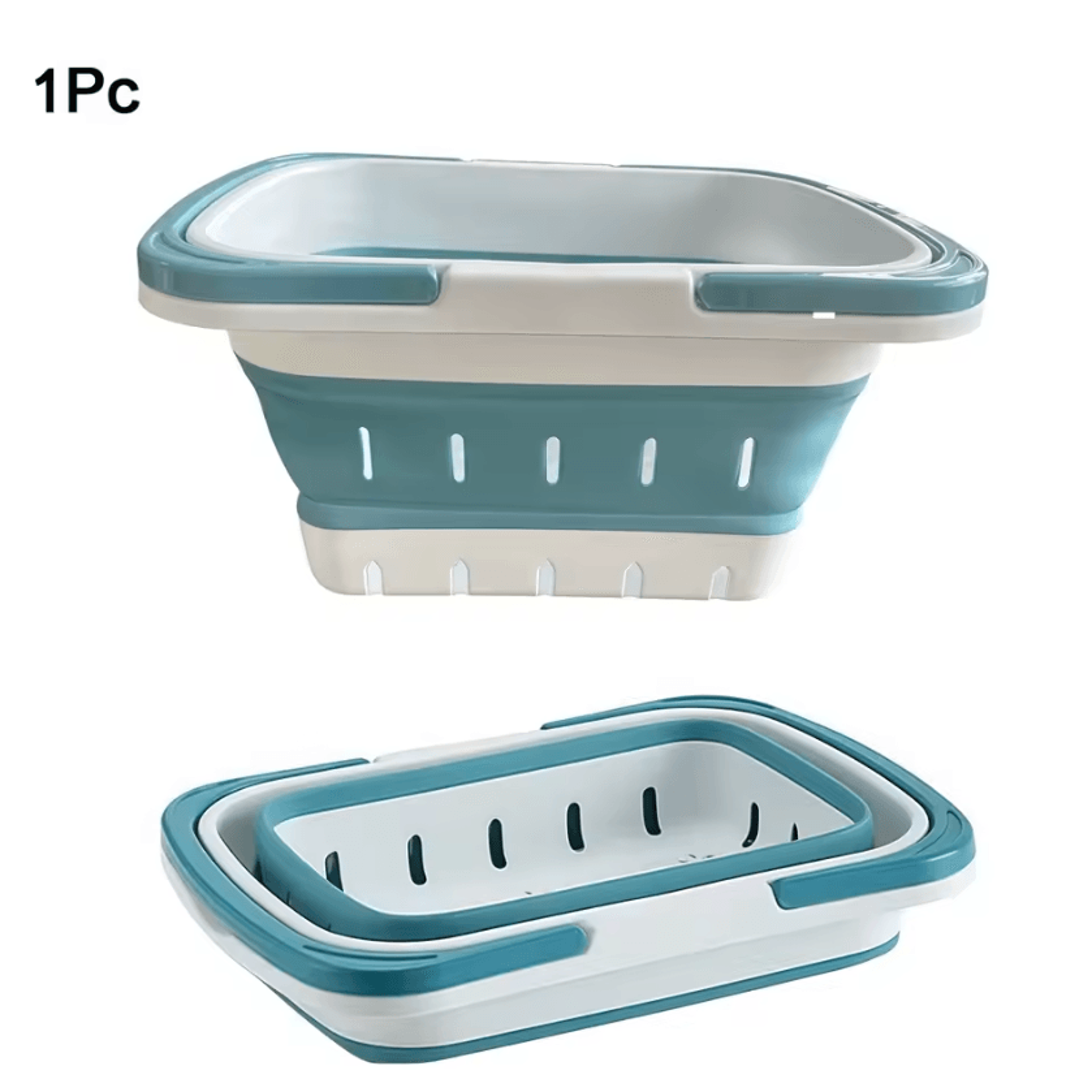 Foldable Collapsible Laundry Basket With Handles 5