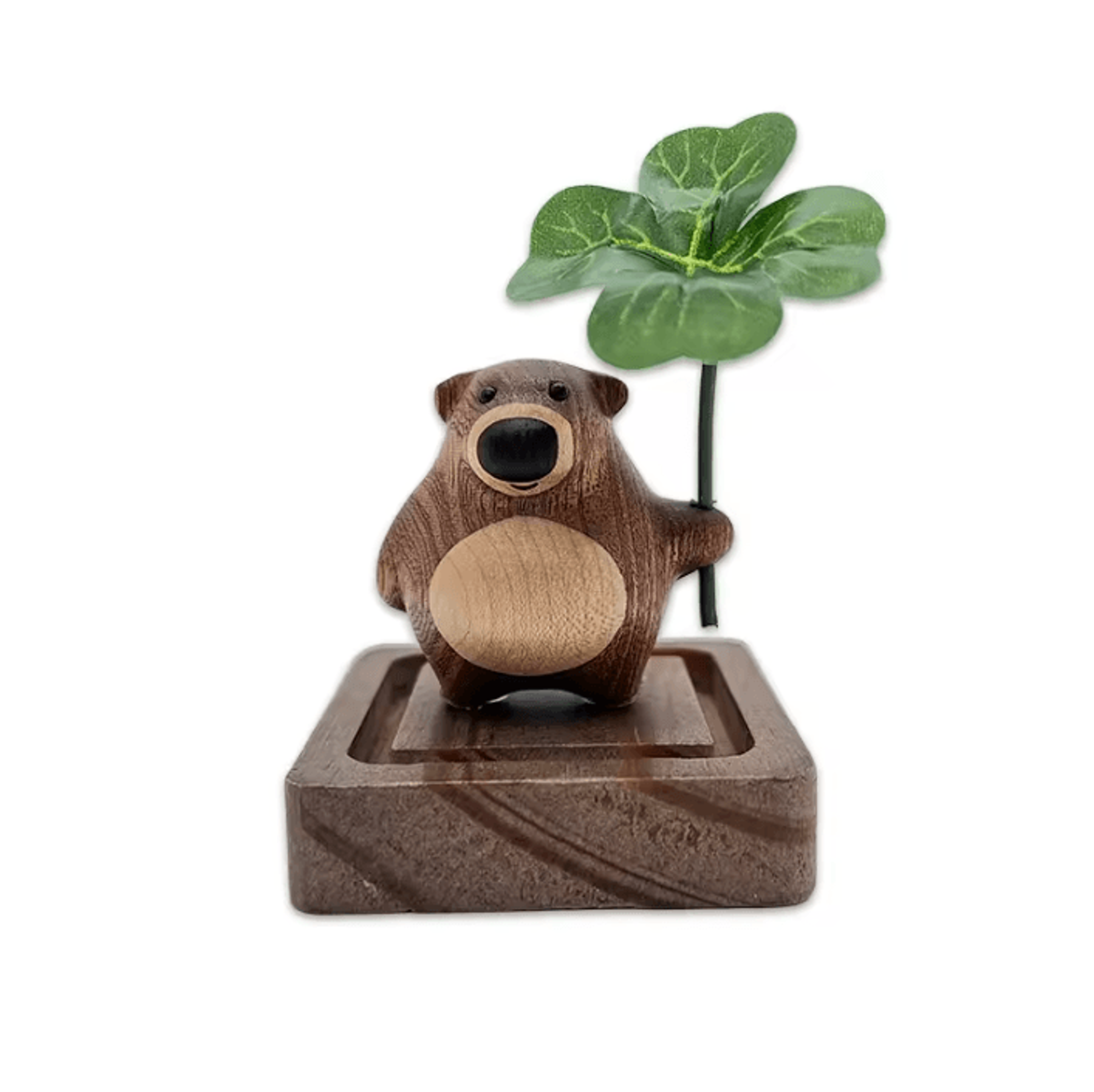Cute Bear Wooden Aroma Diffuser For Essential Oils 6