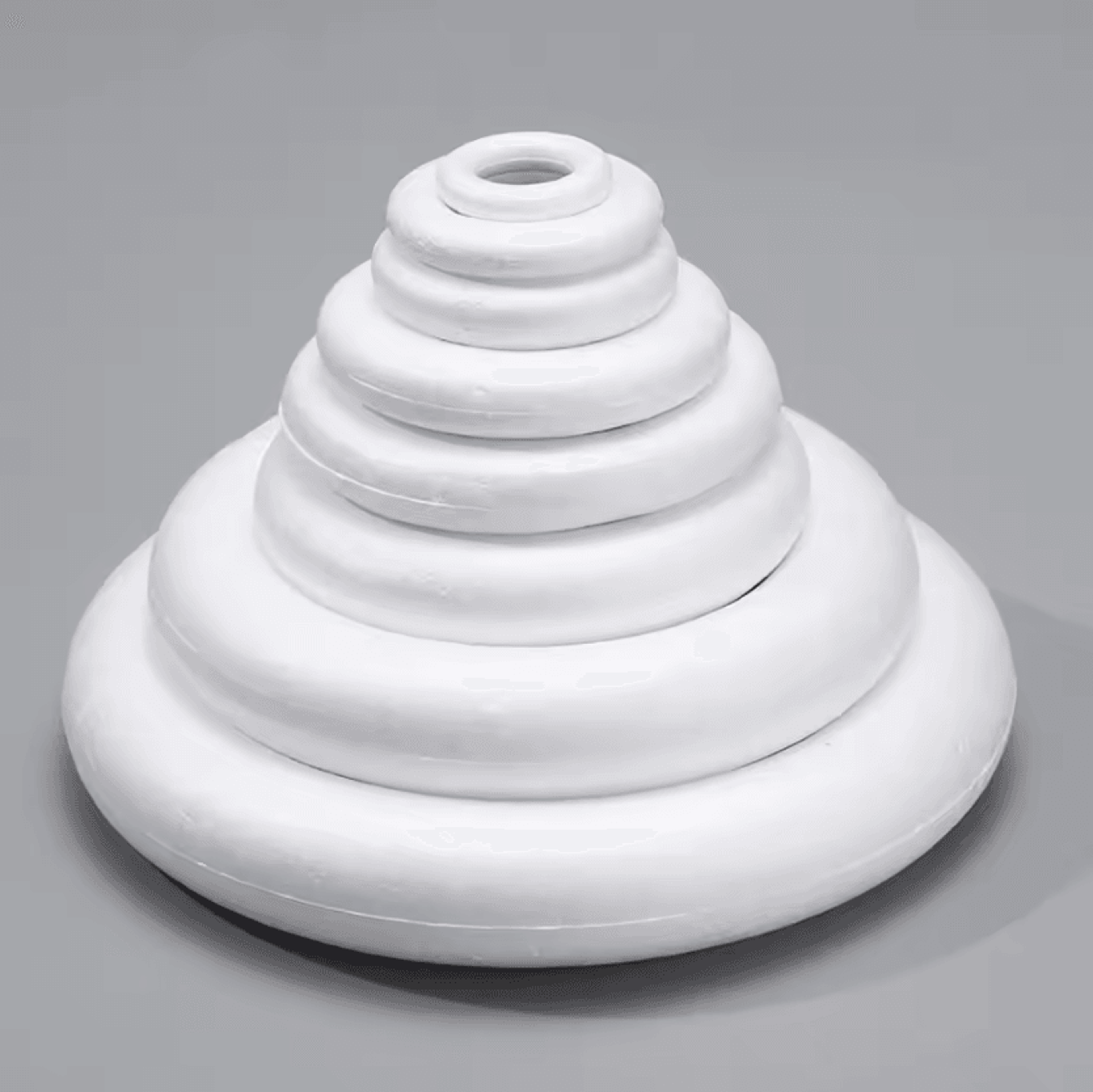 White Polystyrene Foam Ring For DIY Wreath Crafts 2