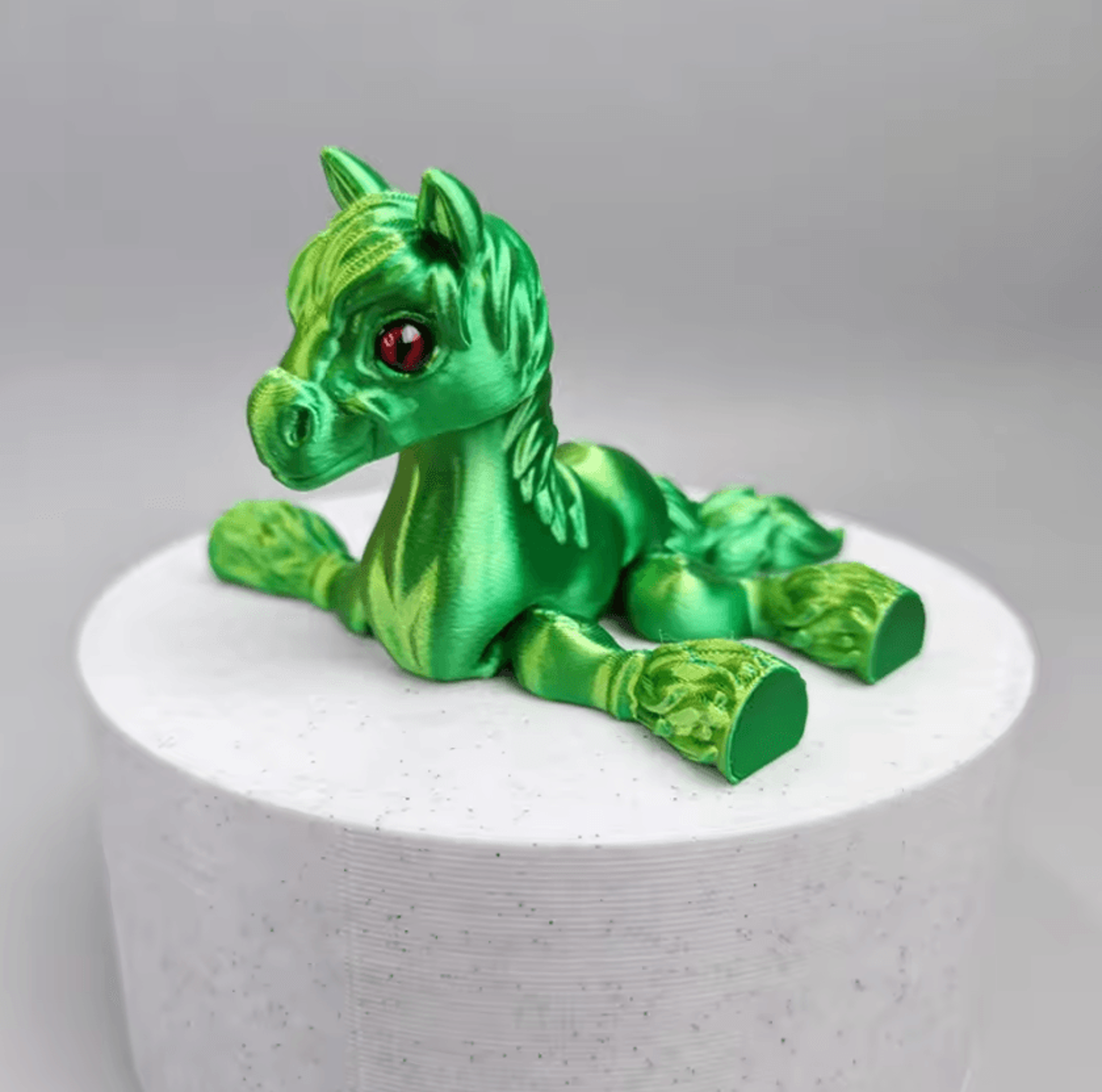 3D Printed Articulated Horse Sensory Fidget Toy 6