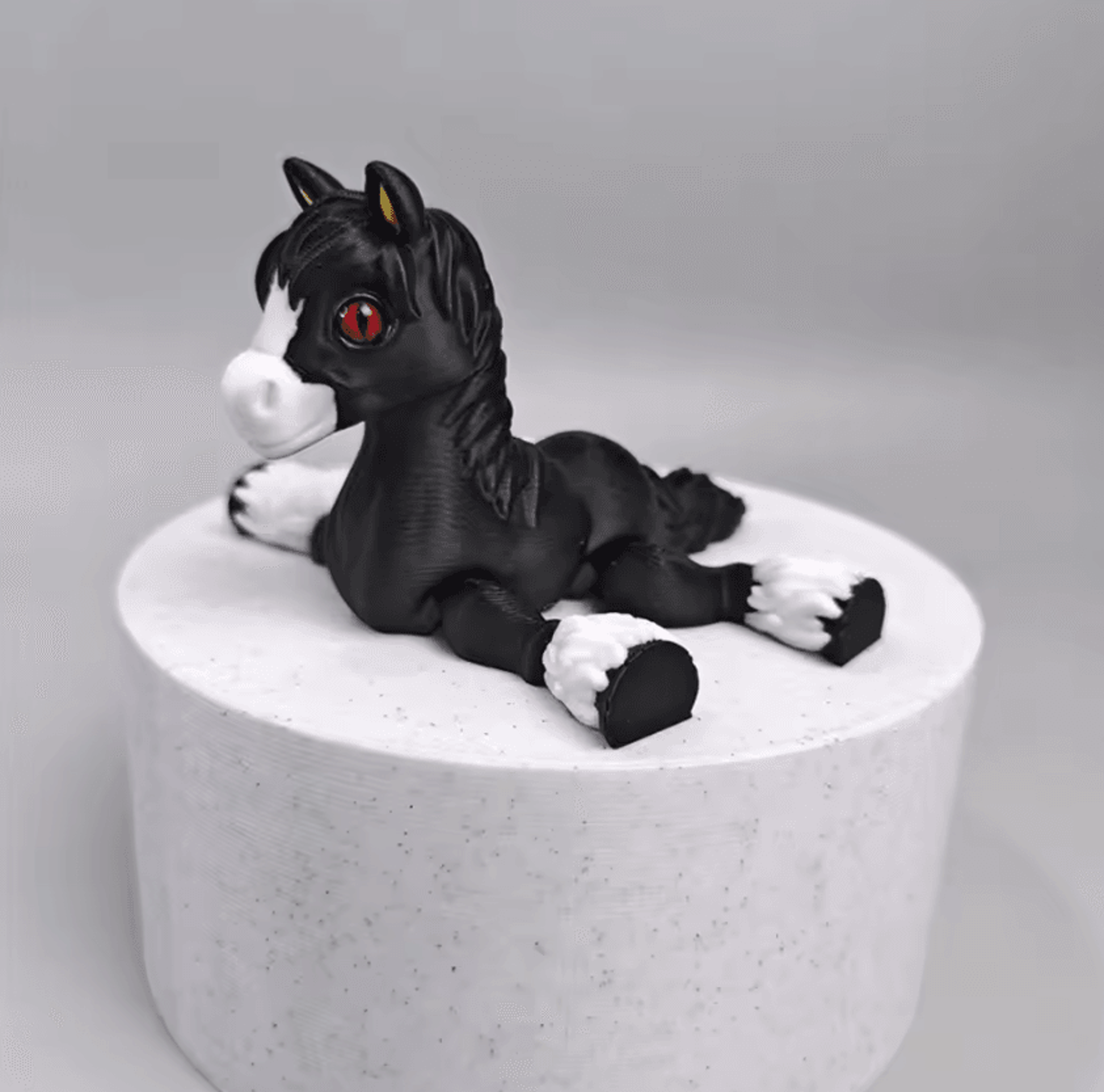 3D Printed Articulated Horse Sensory Fidget Toy 7