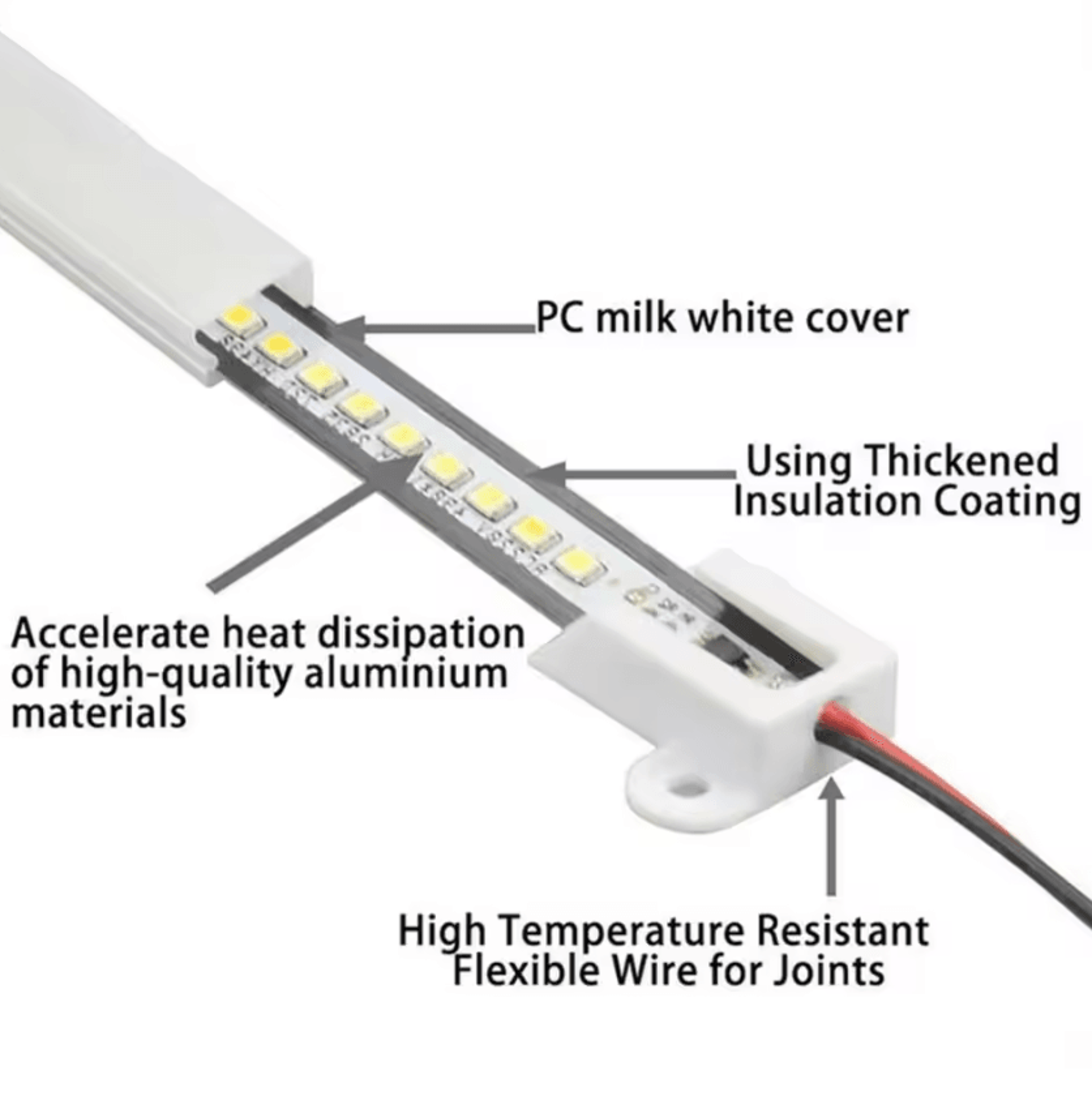 30cm 40cm 72 LED Rigid Light Strip 2