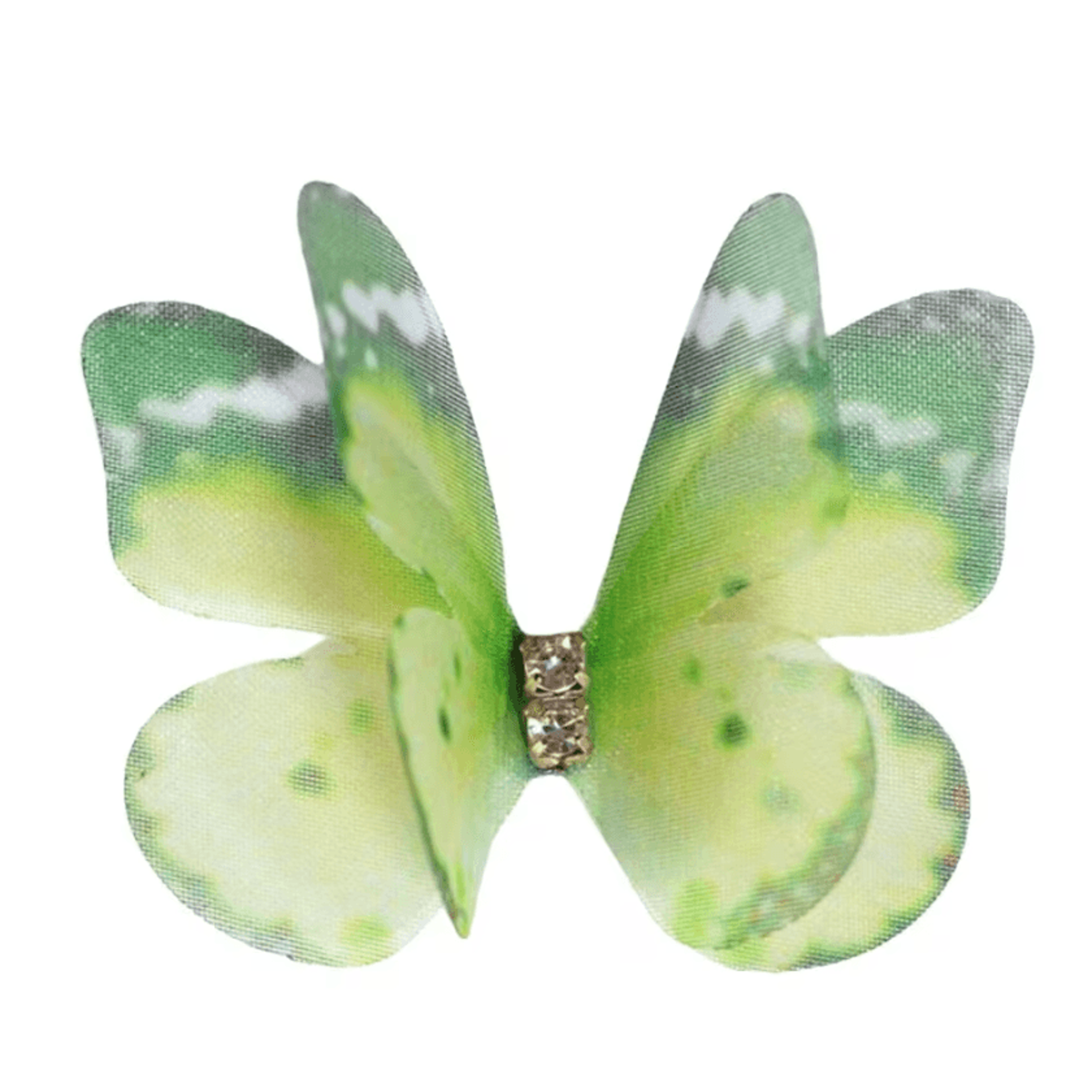 50Pcs 3D Gradient Organza Butterfly Appliques 9