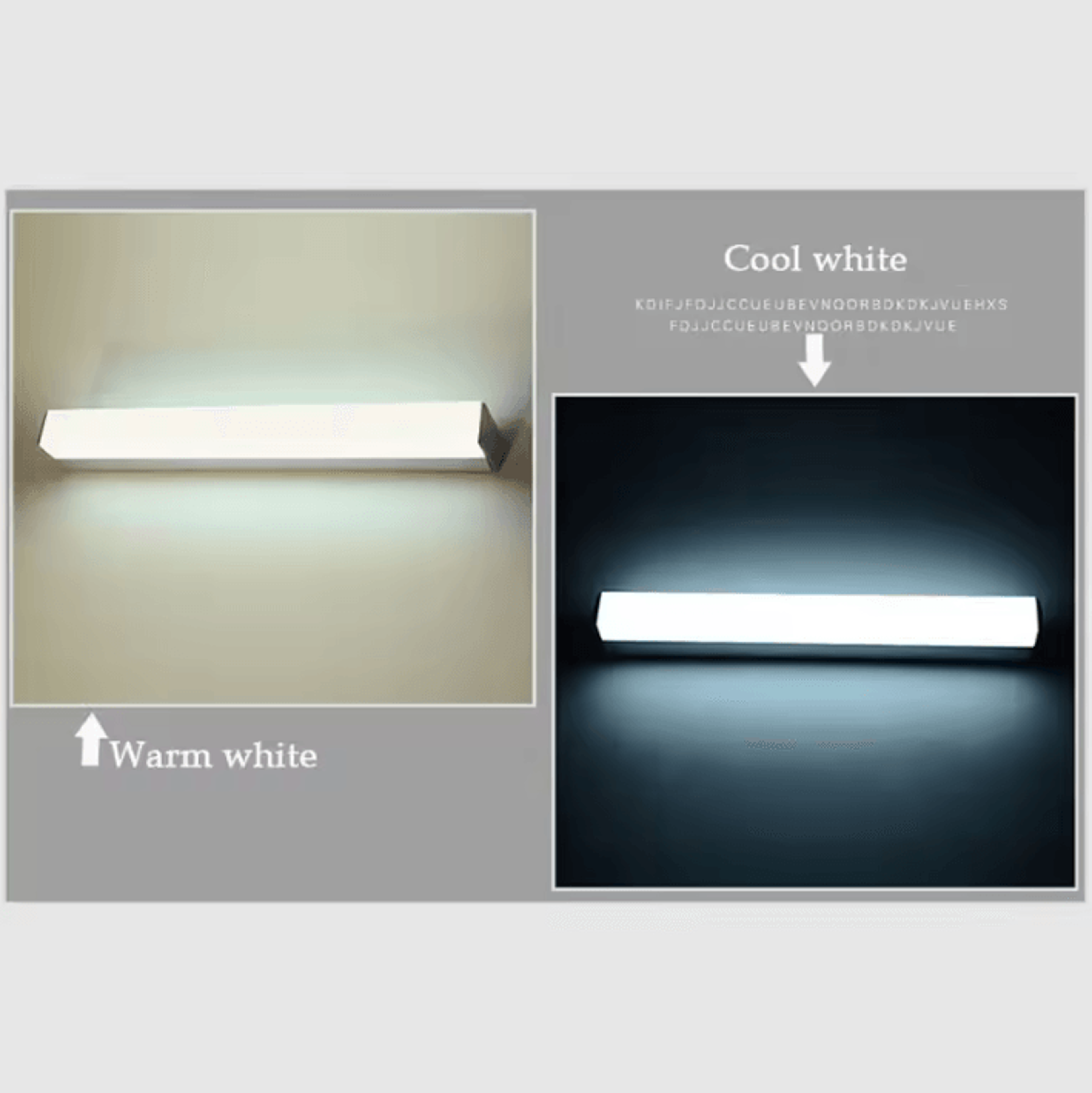Nordic LED Bathroom Mirror Wall Light 4