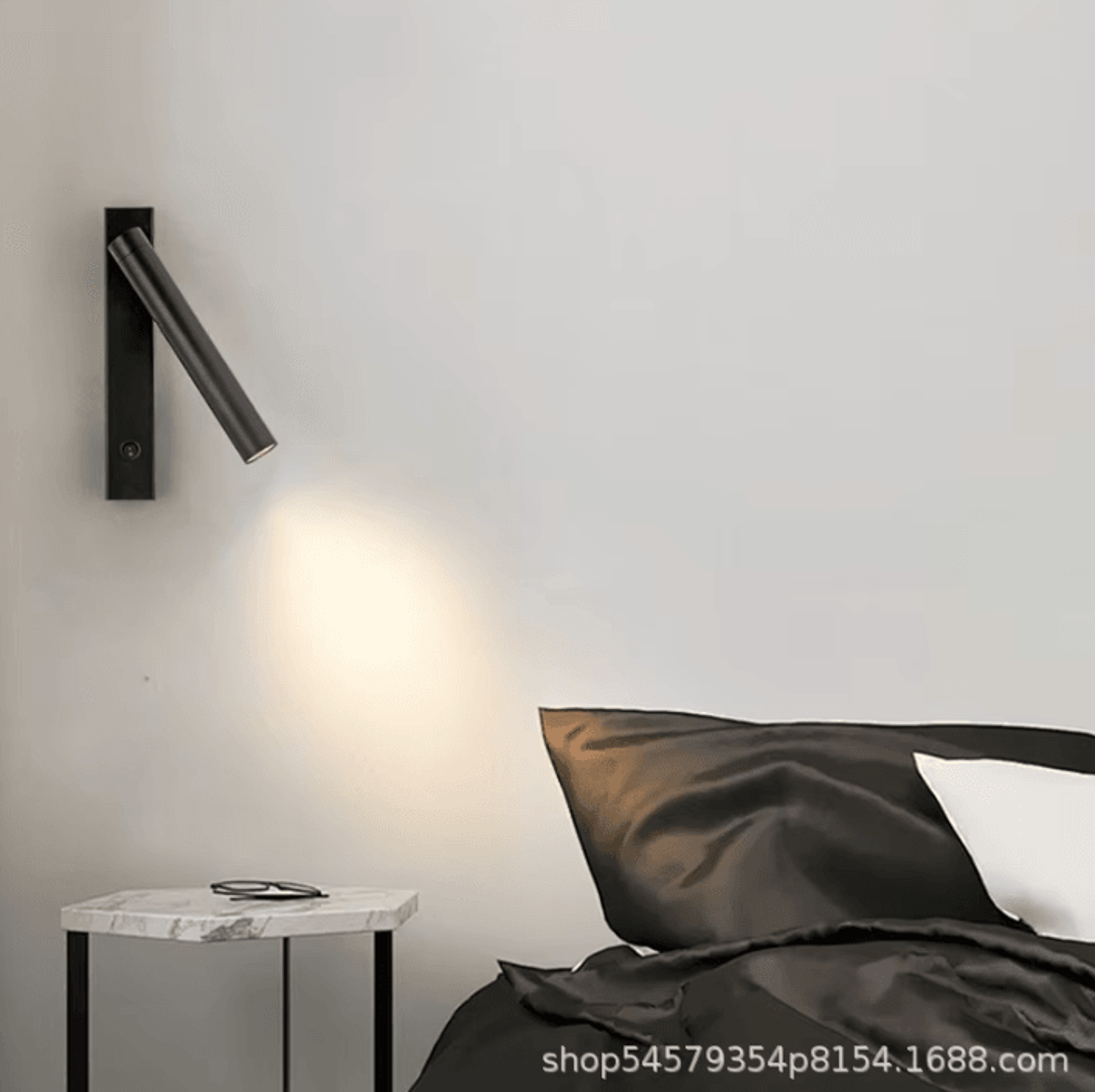 Minimalist Rotatable LED Reading Wall Lamp 3