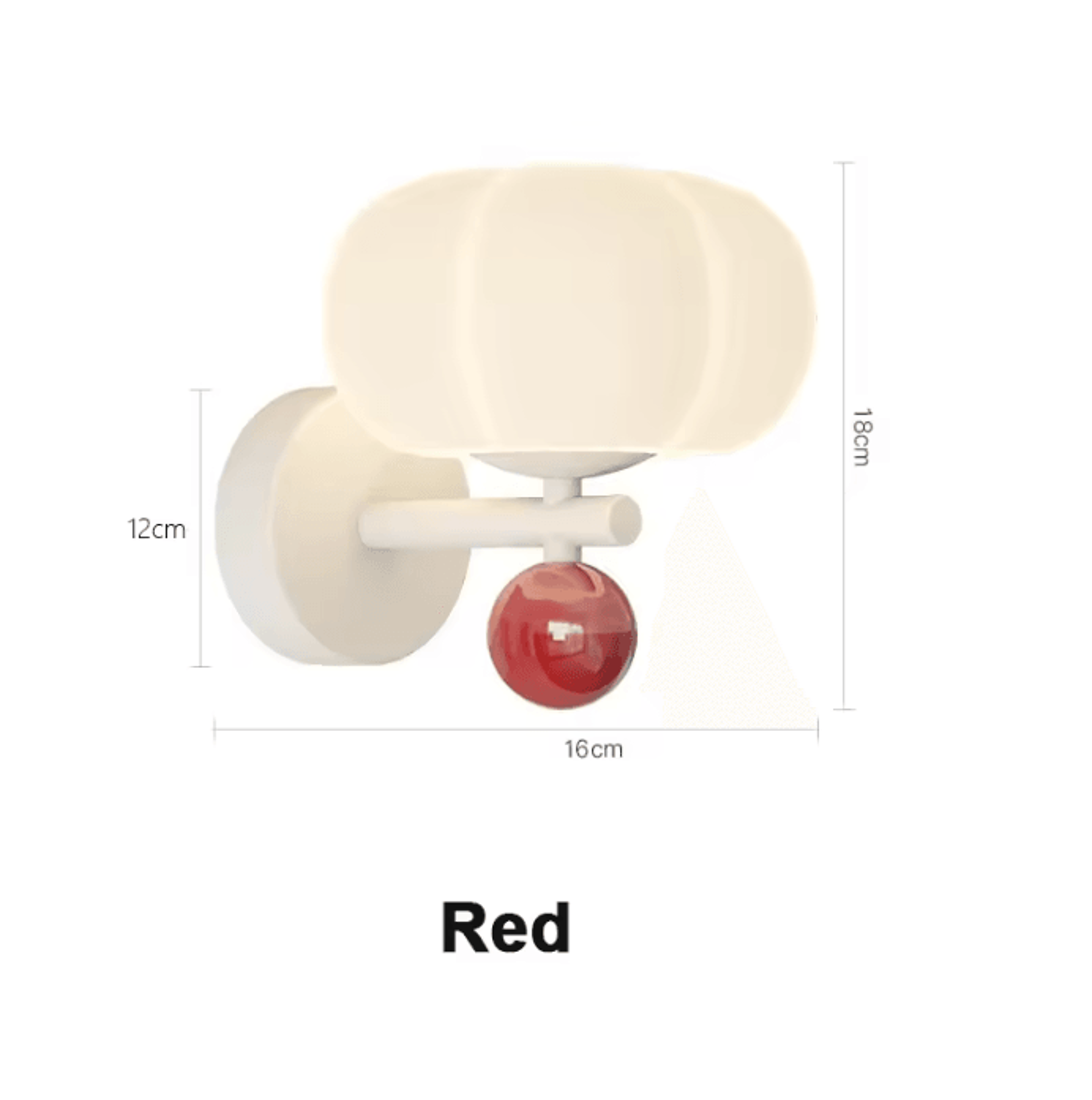 Nordic Pumpkin Shape Wall Lamp 8