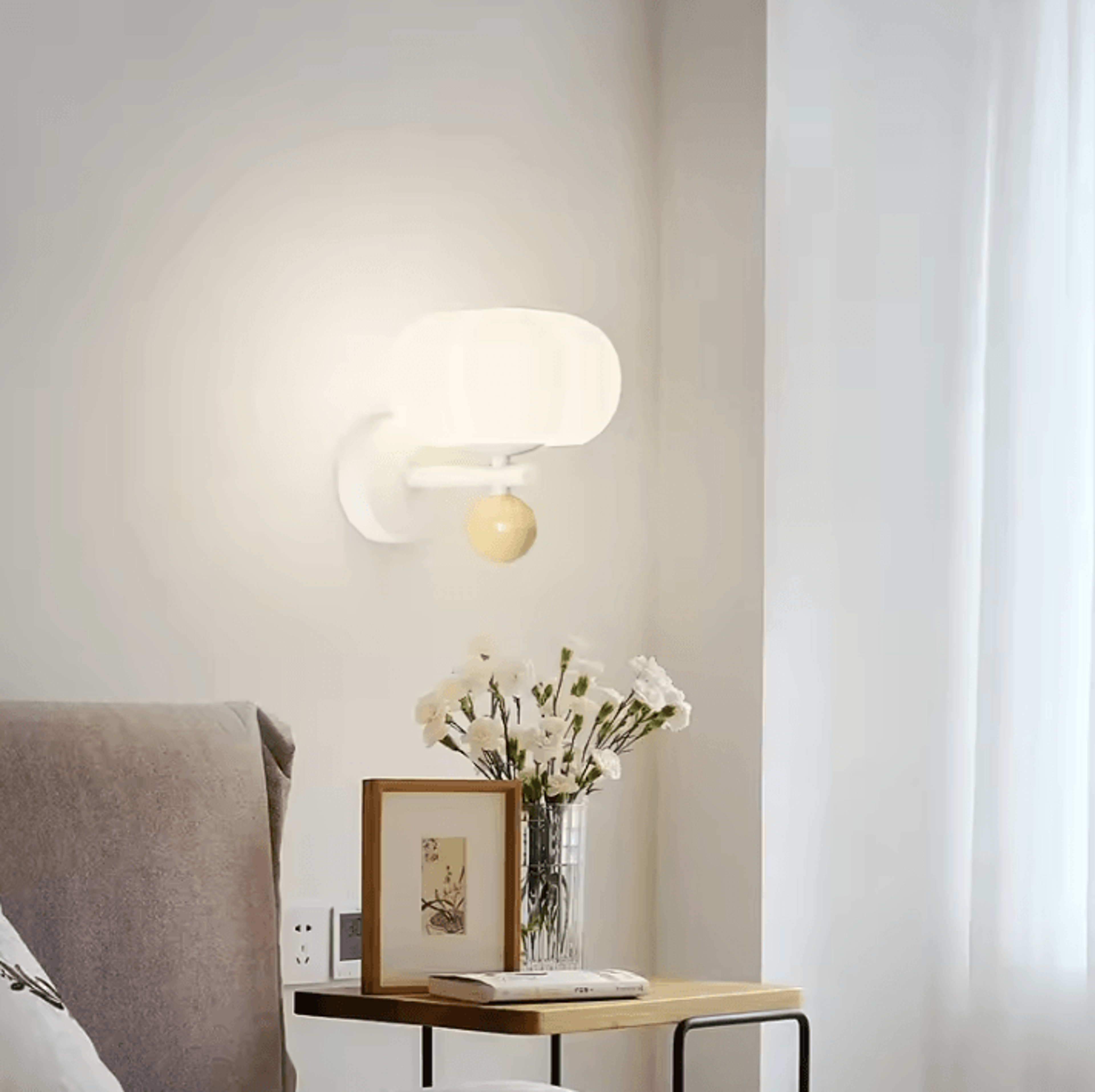 Nordic Pumpkin Shape Wall Lamp 1
