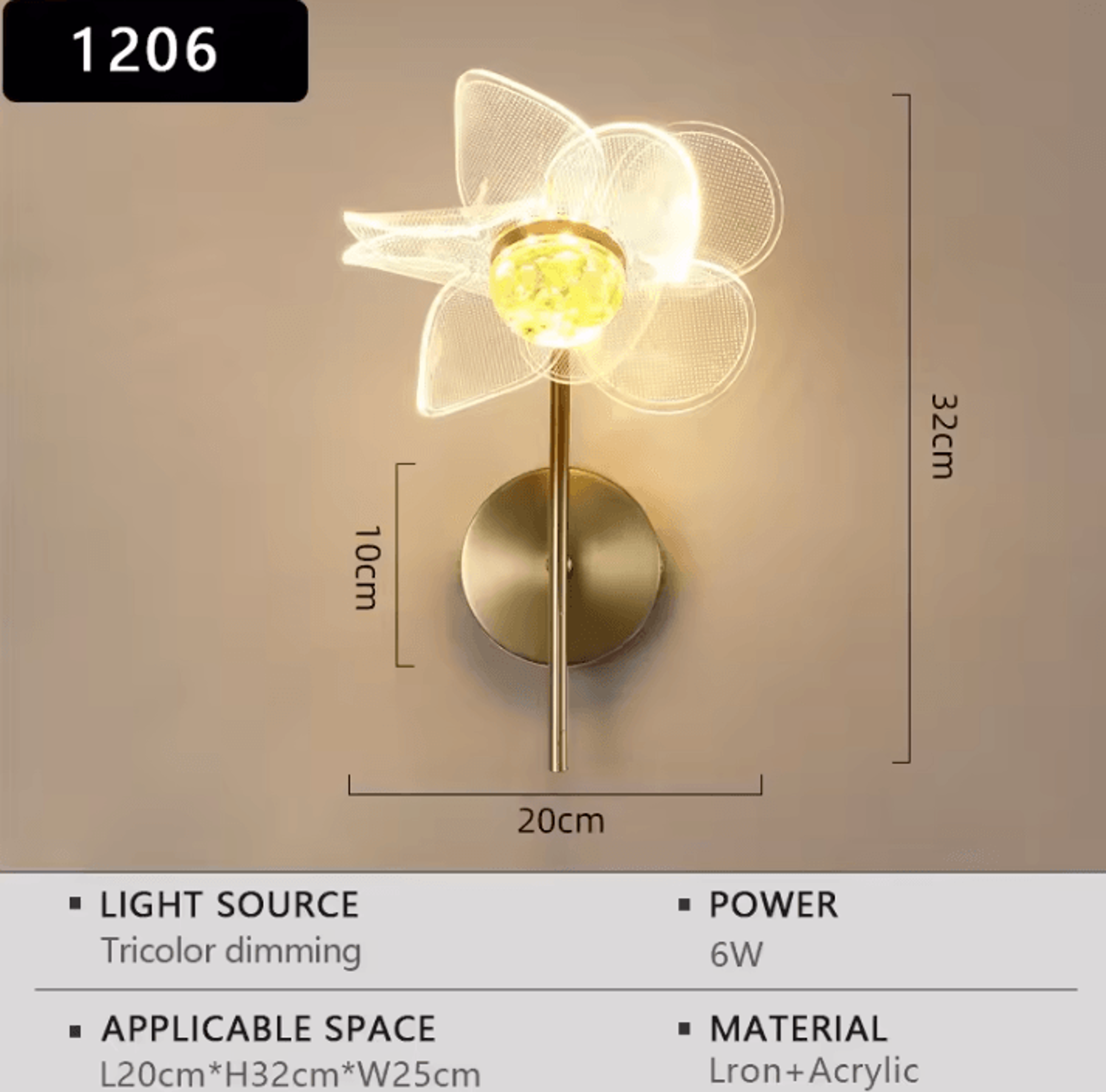 Modern Nordic Minimalist LED Wall Light 6