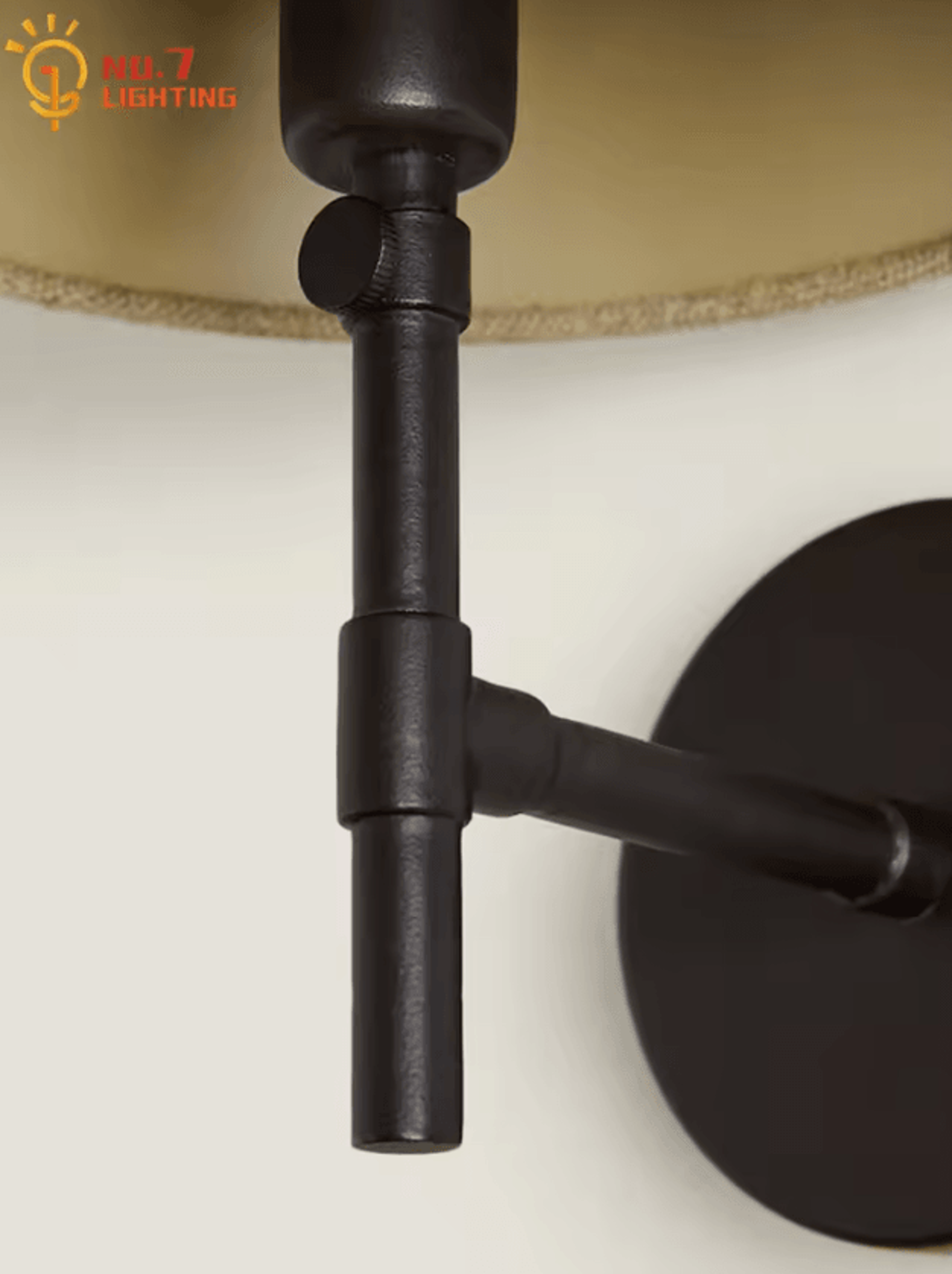 Retro Wabi Sabi Wall Lamp E27 Minimalist Bedside Sconce 4