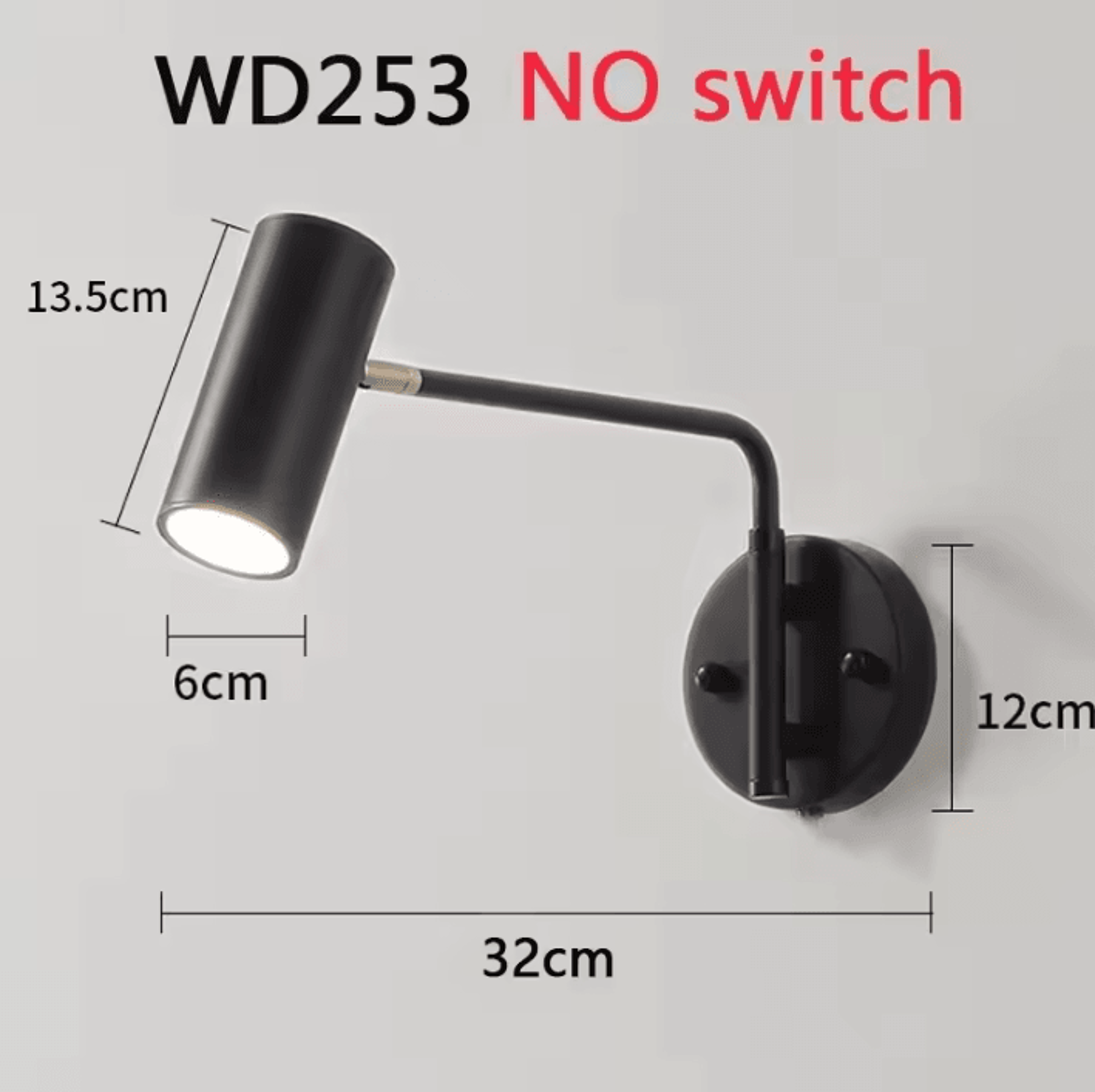 Nordic Copper LED Wall Light Adjustable Bedside Reading Lamp 8
