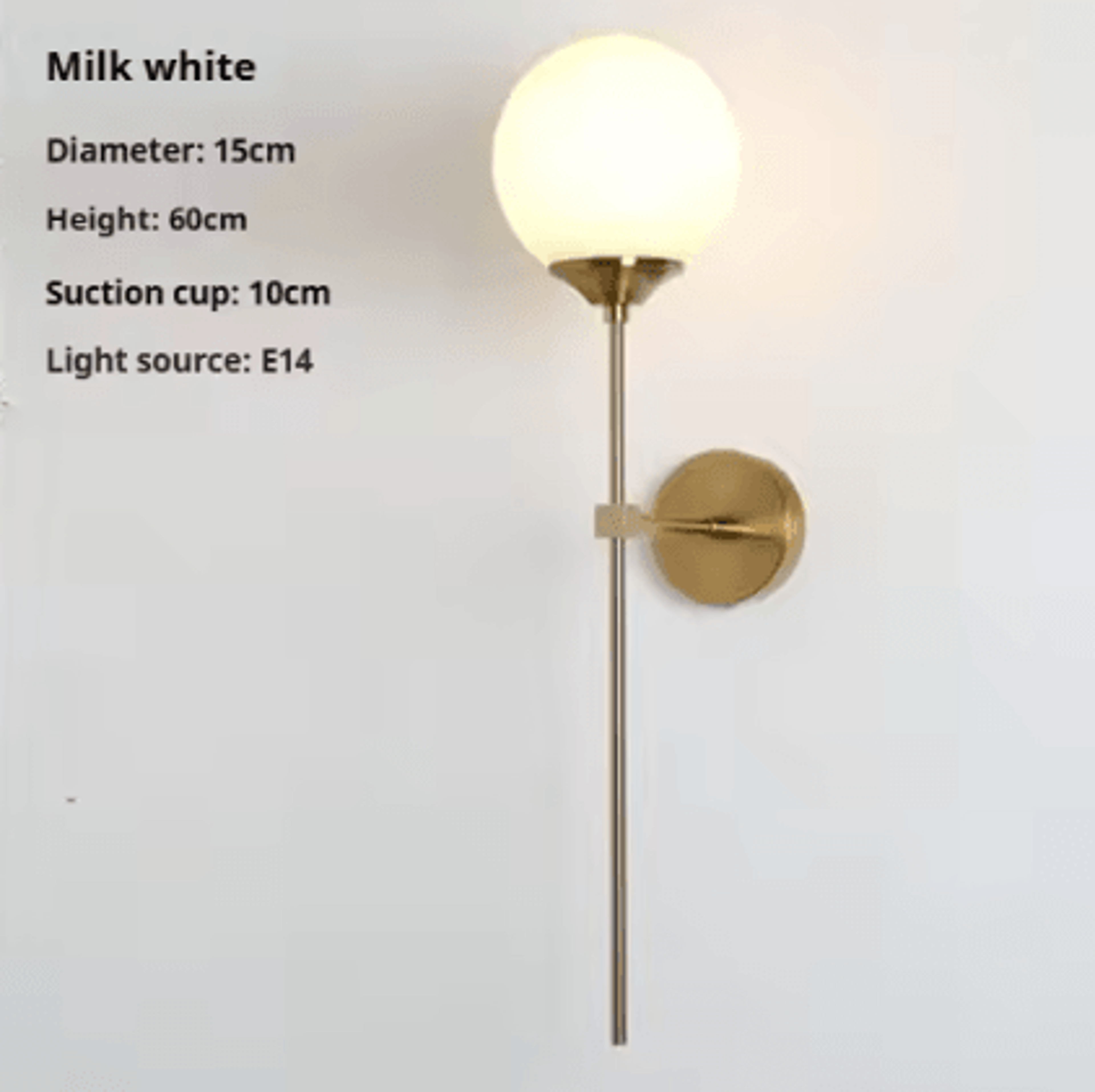 Nordic Long Arm LED Wall Light Modern Bedside Sconce 5
