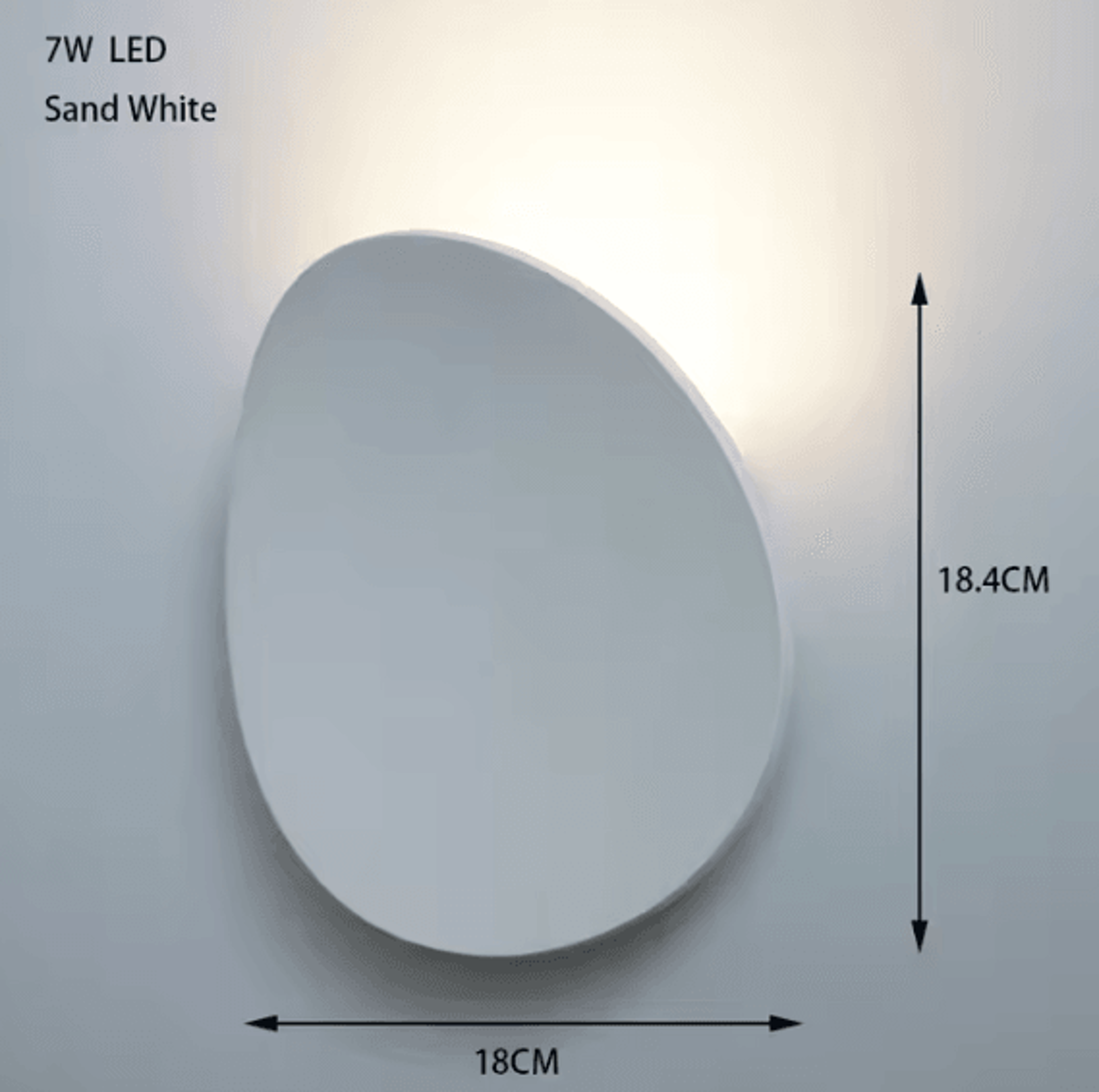 7W Modern Aluminum LED Wall Sconce 1