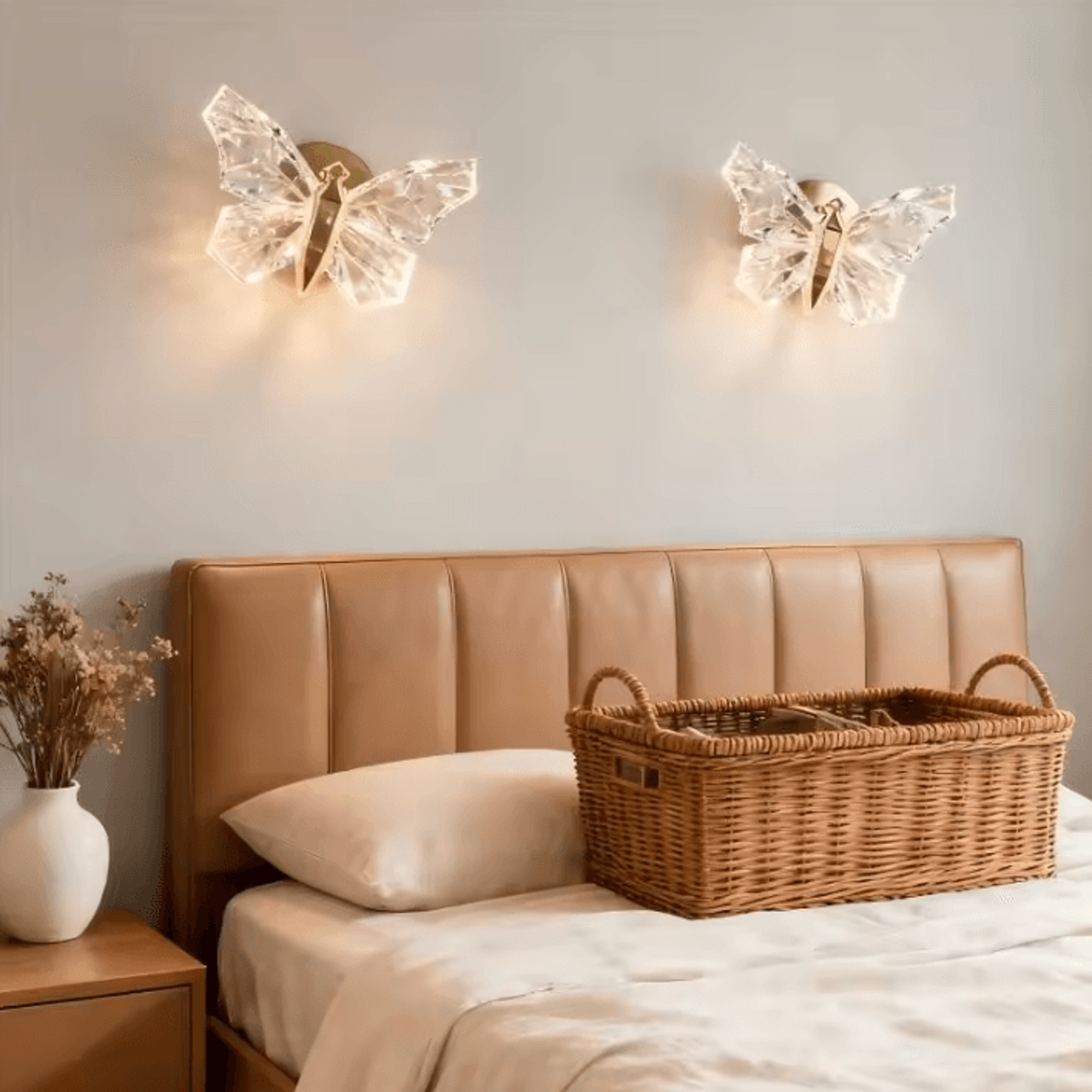 360 Degree Rotating LED Butterfly Wall Lamp 4