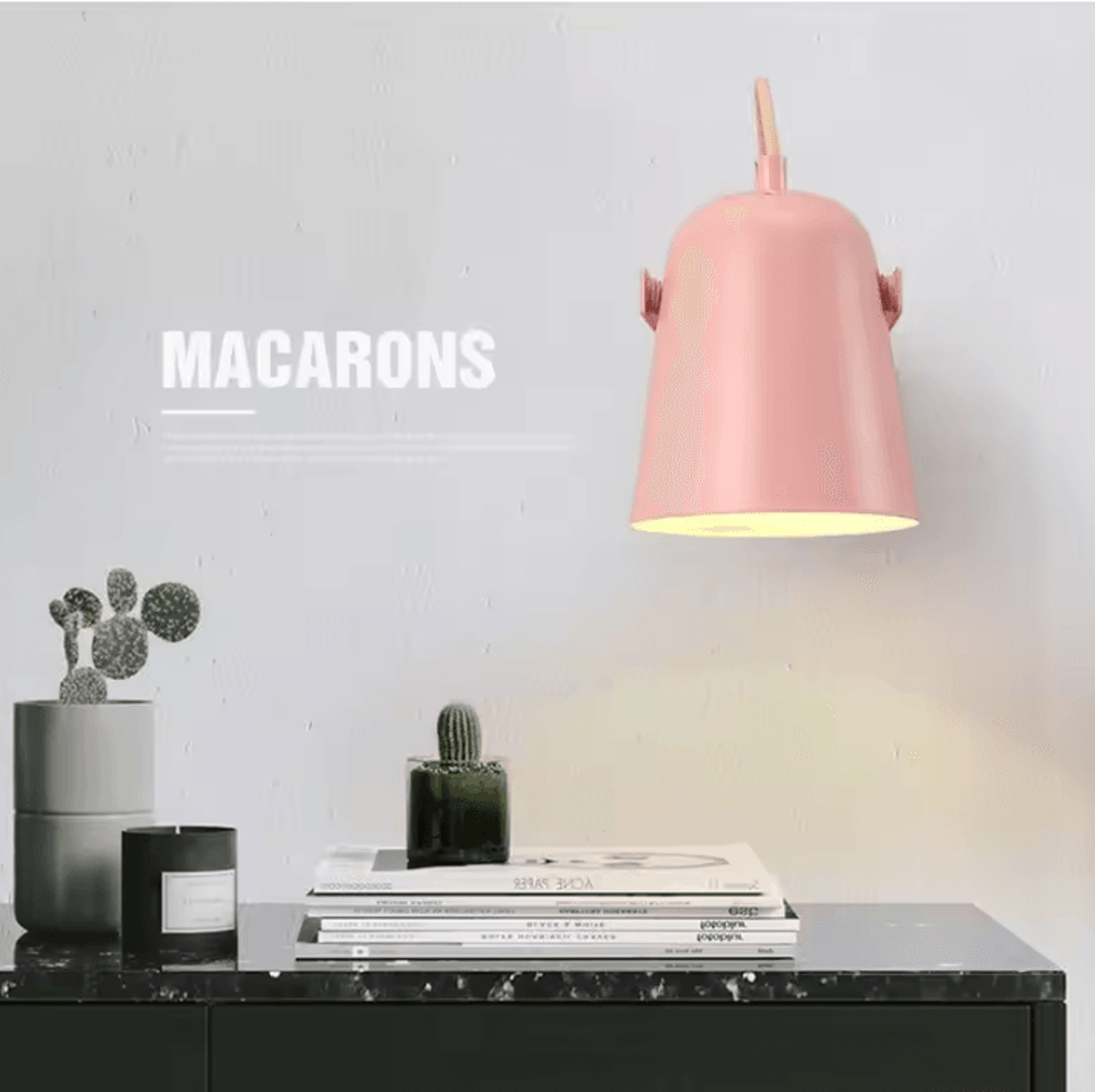 Nordic Macaron Adjustable LED Wall Lamp 3
