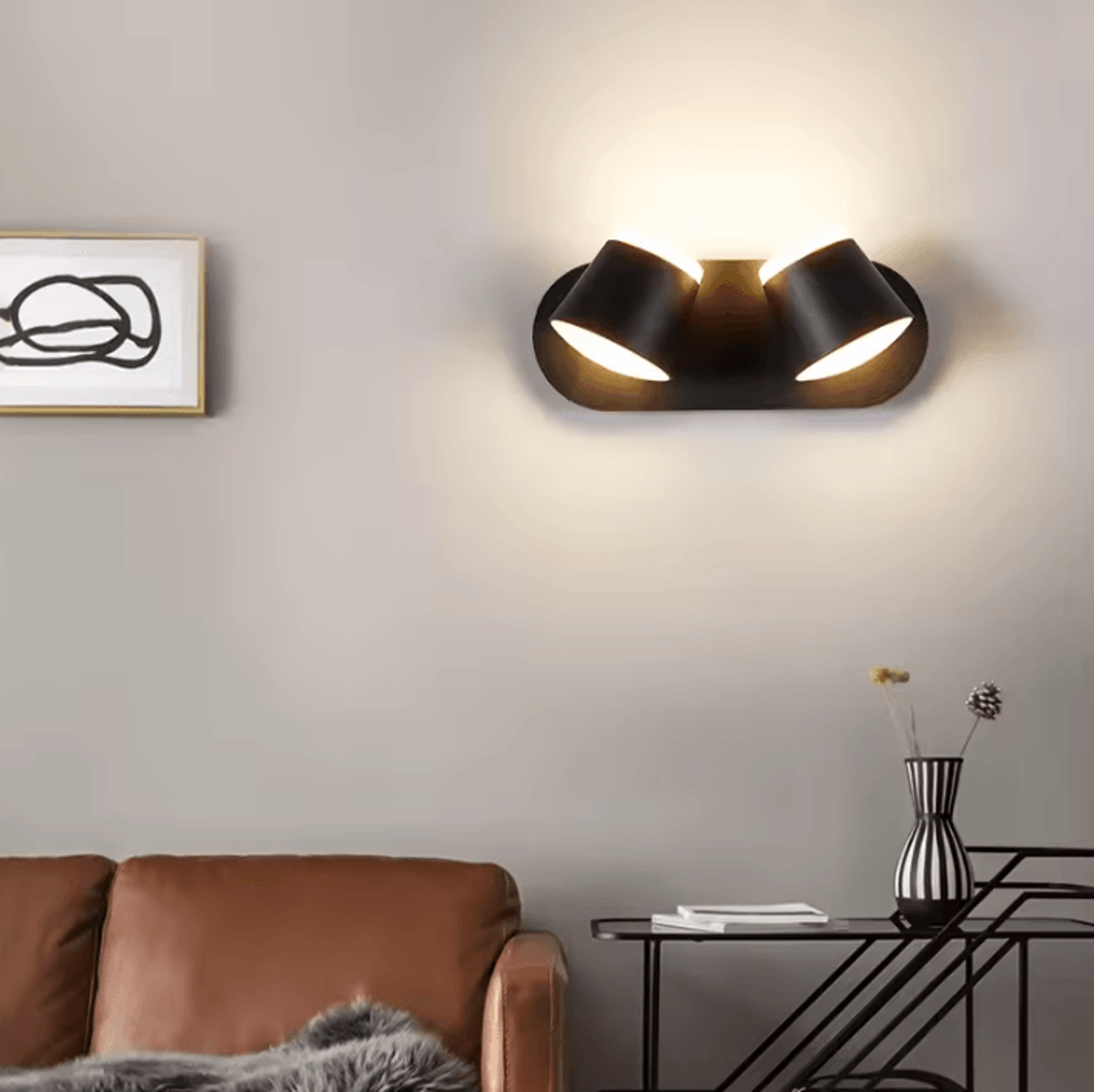 330 Degree Rotatable Modern LED Up Down Wall Light 5