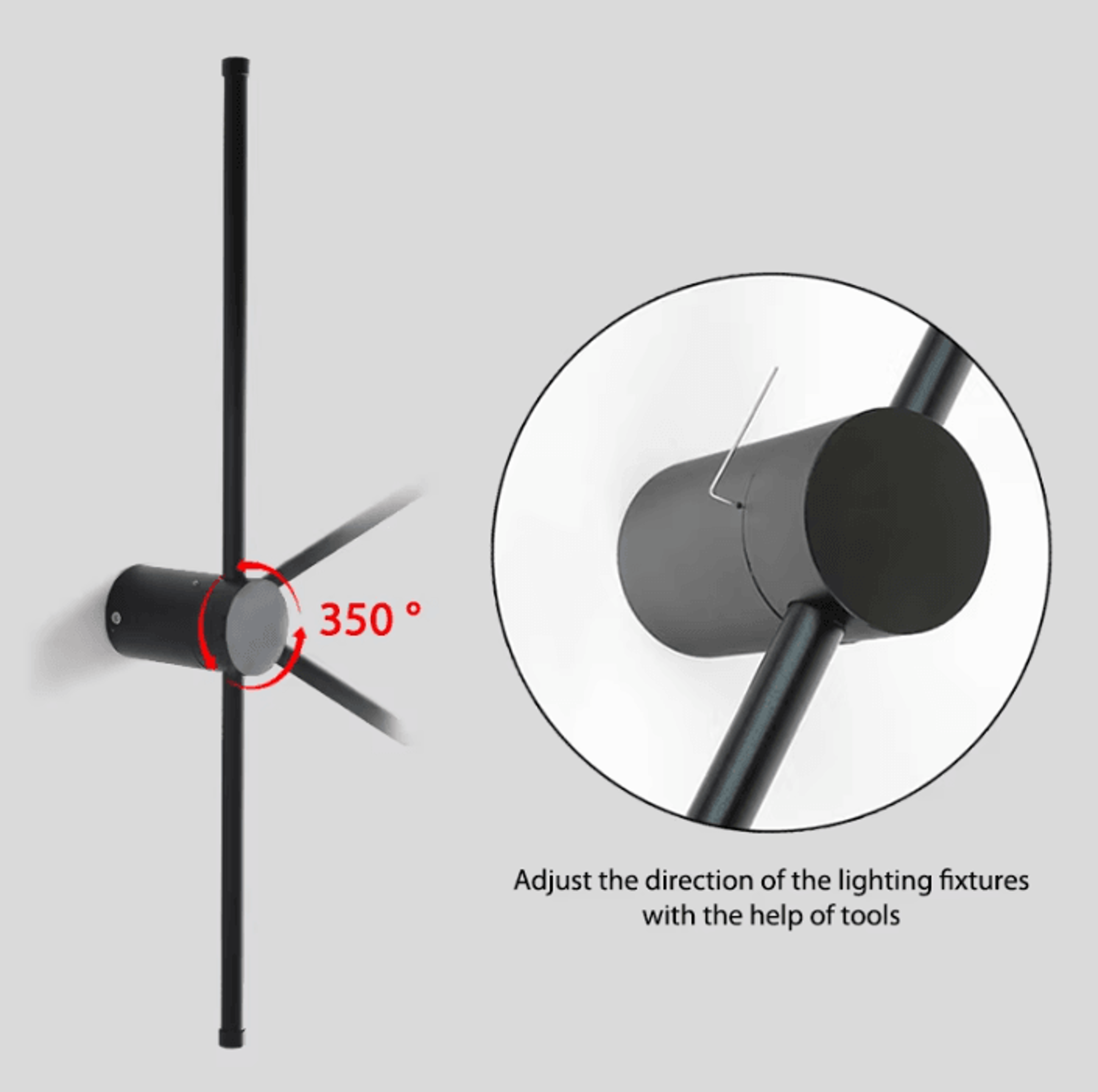 Modern Minimalist Linear LED Wall Lamp 2