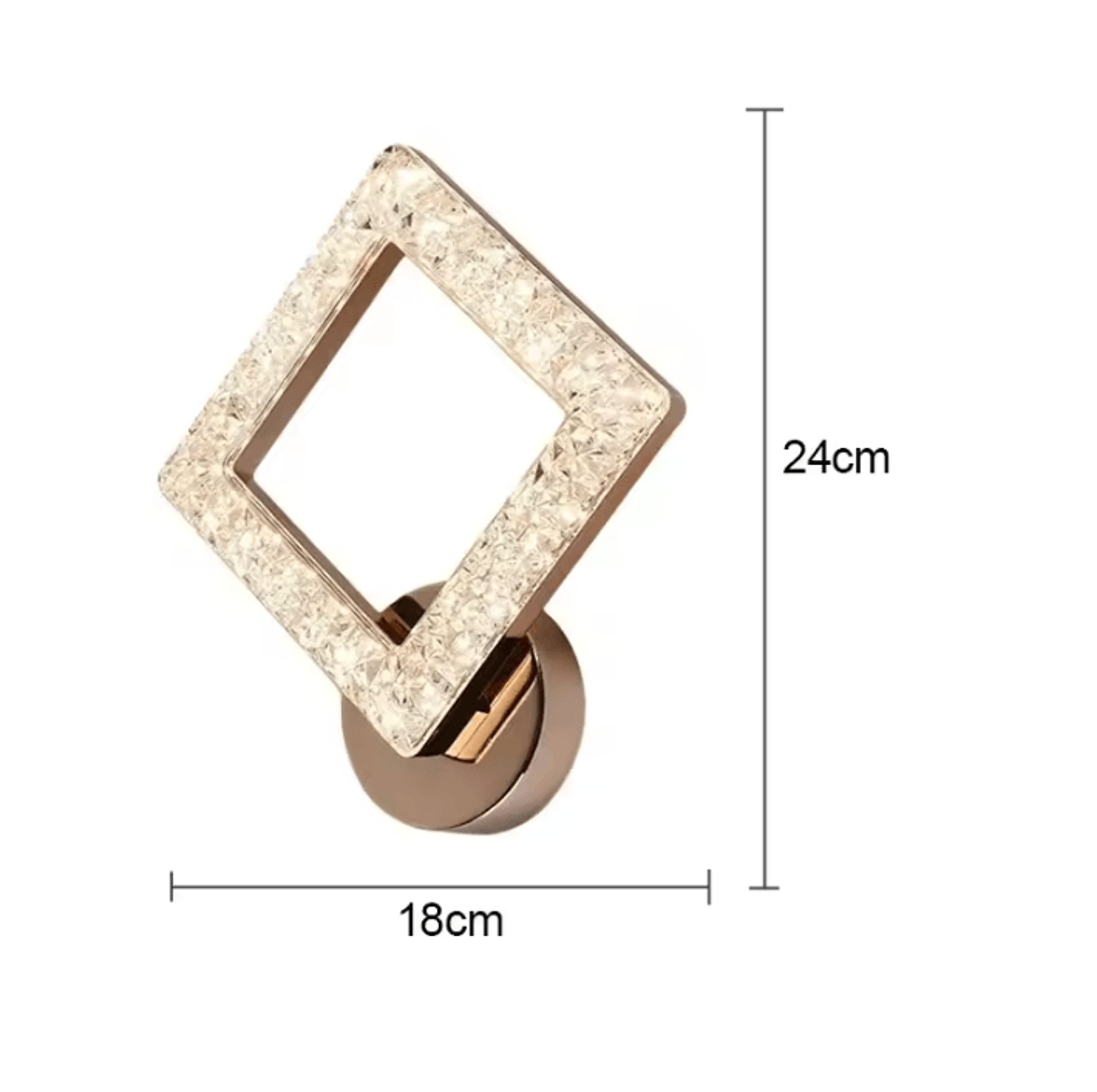 Modern Luxury Acrylic LED Wall Sconce 5